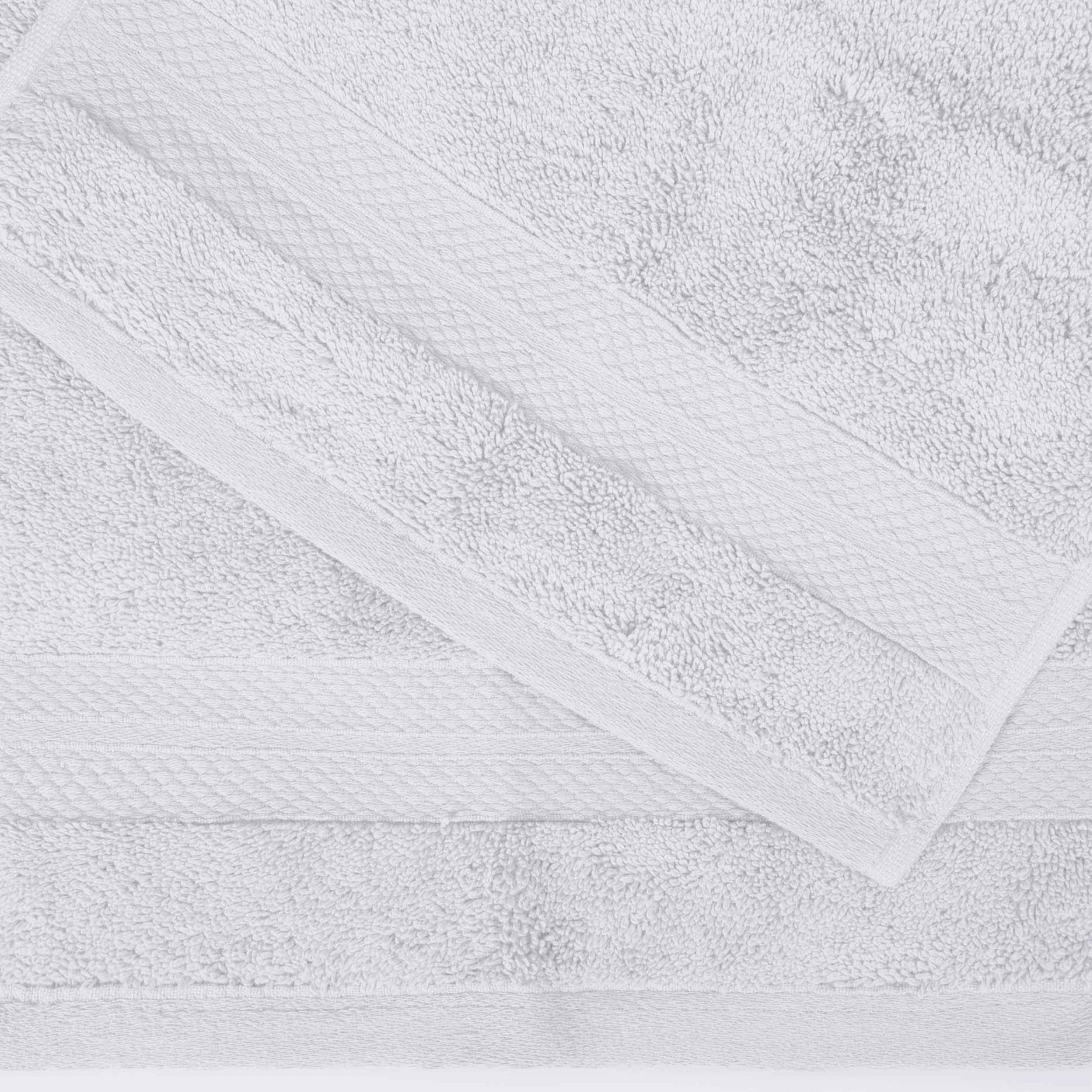 Aria Turkish Cotton Heavyweight Solid Absorbent 2-Piece Bath Towel Set