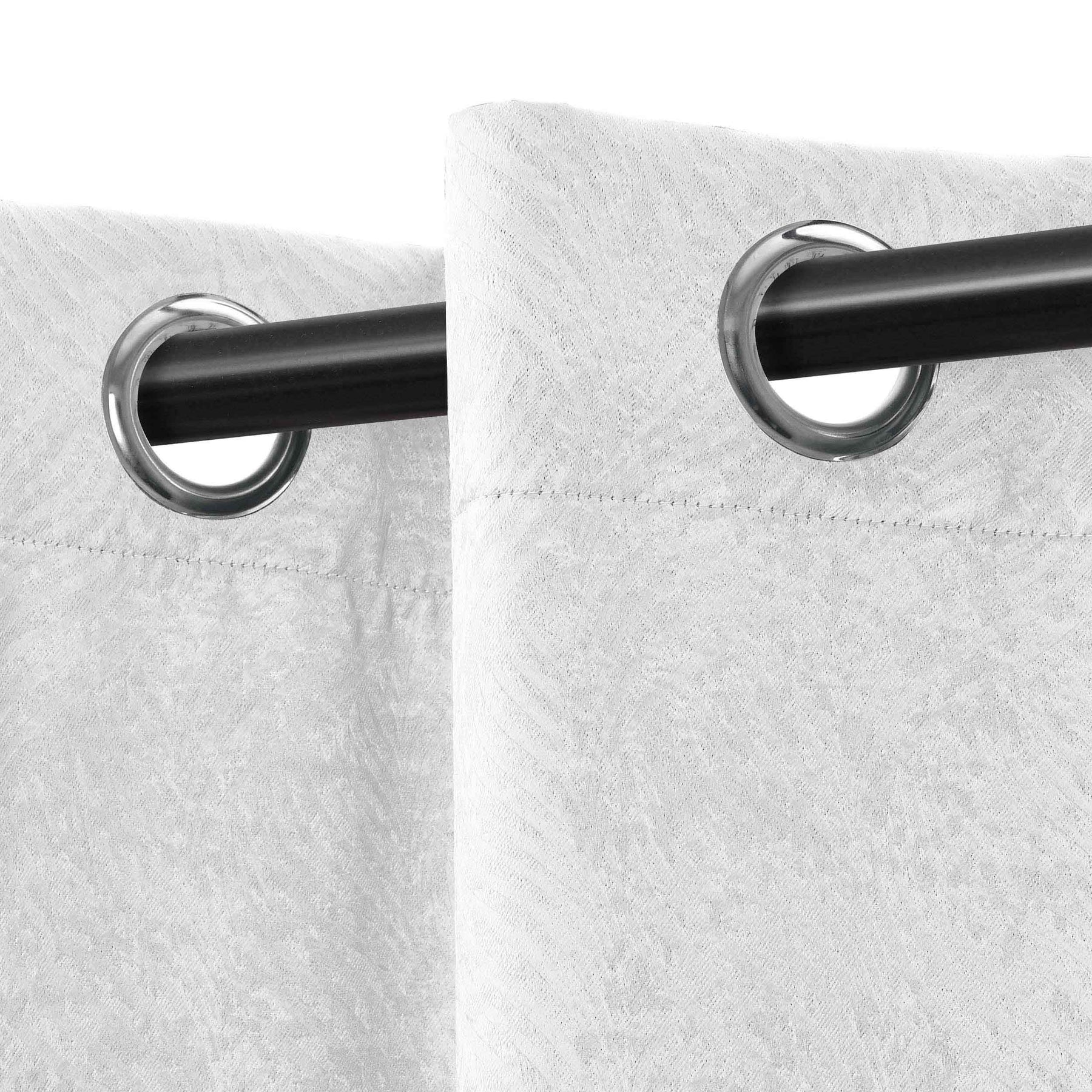 Waverly Geometric Washable Room Darkening Blackout Curtains, Set of 2