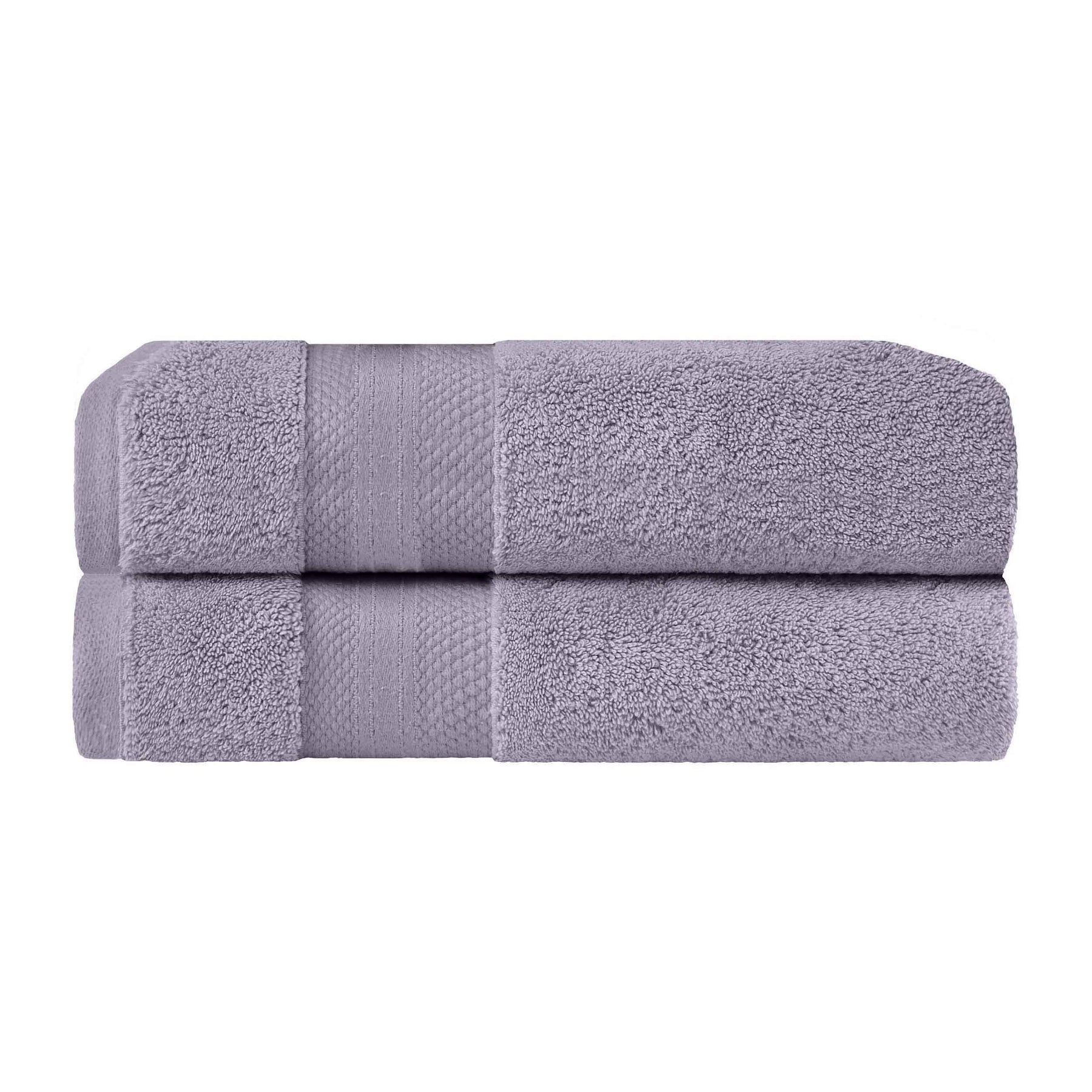 Aria Turkish Cotton Heavyweight Solid Absorbent 2-Piece Bath Towel Set