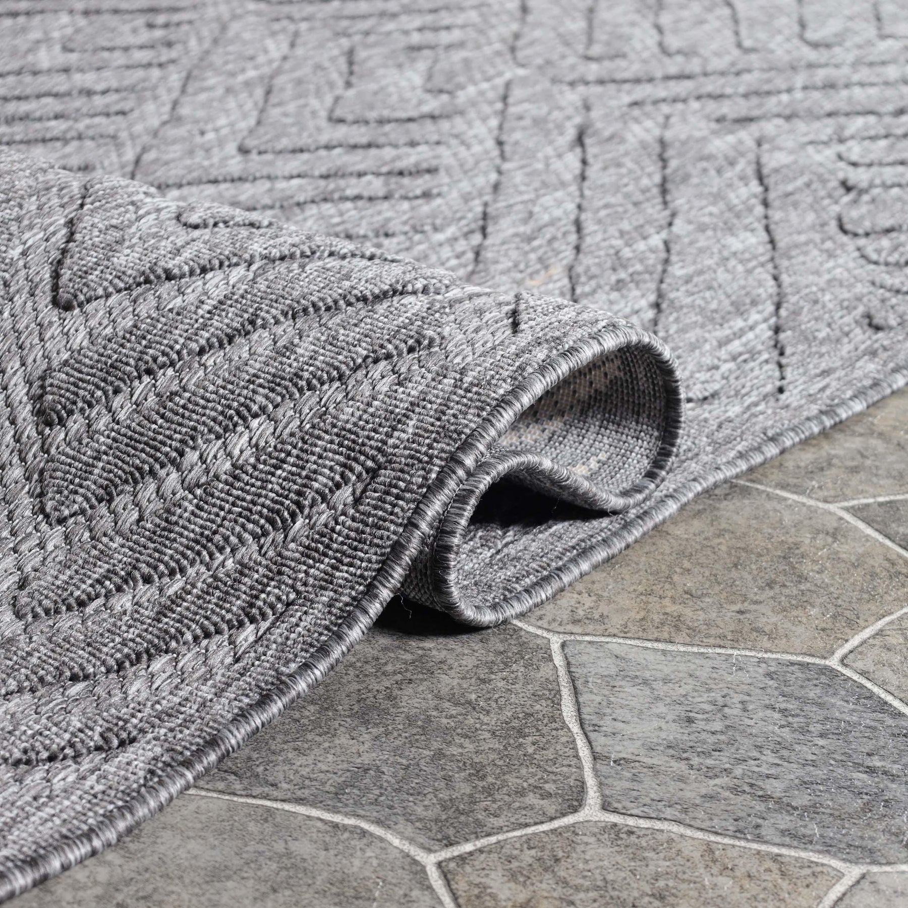Wynn Modern Geometric Abstract Area Rug Indoor Outdoor Rugs