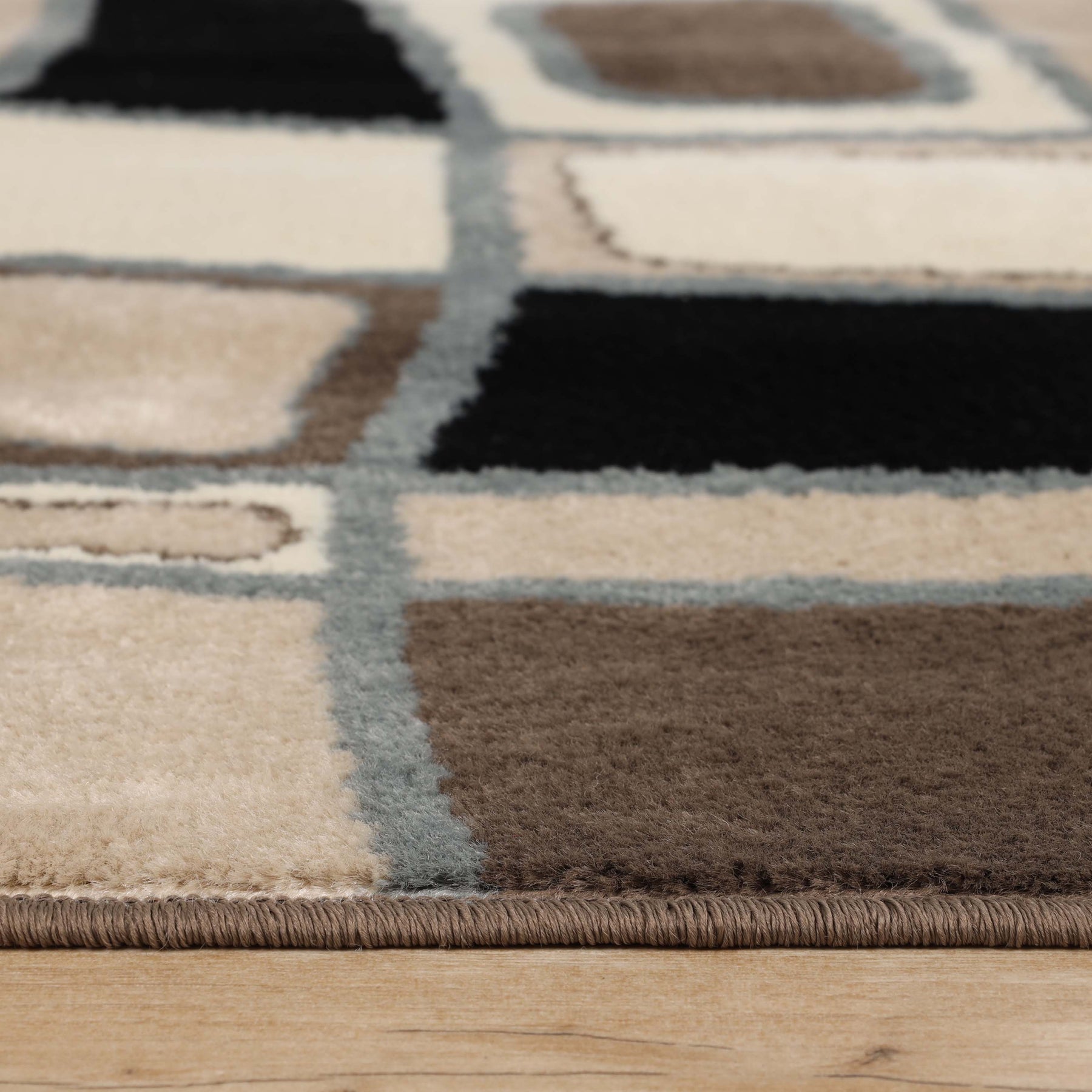 Abstract Cobblestone Indoor Large Area Rugs or Runner Rug