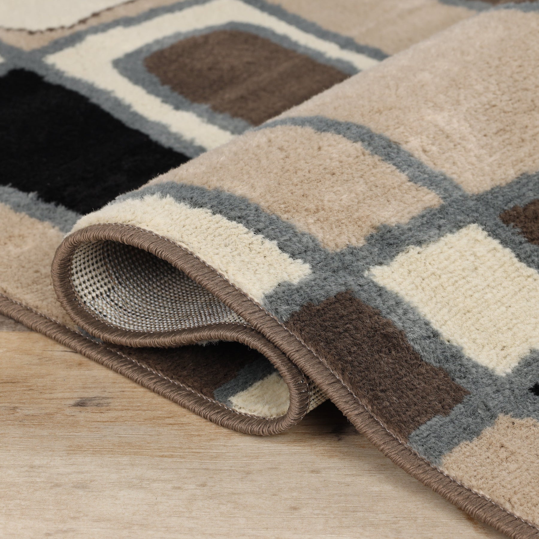 Abstract Cobblestone Indoor Large Area Rugs or Runner Rug