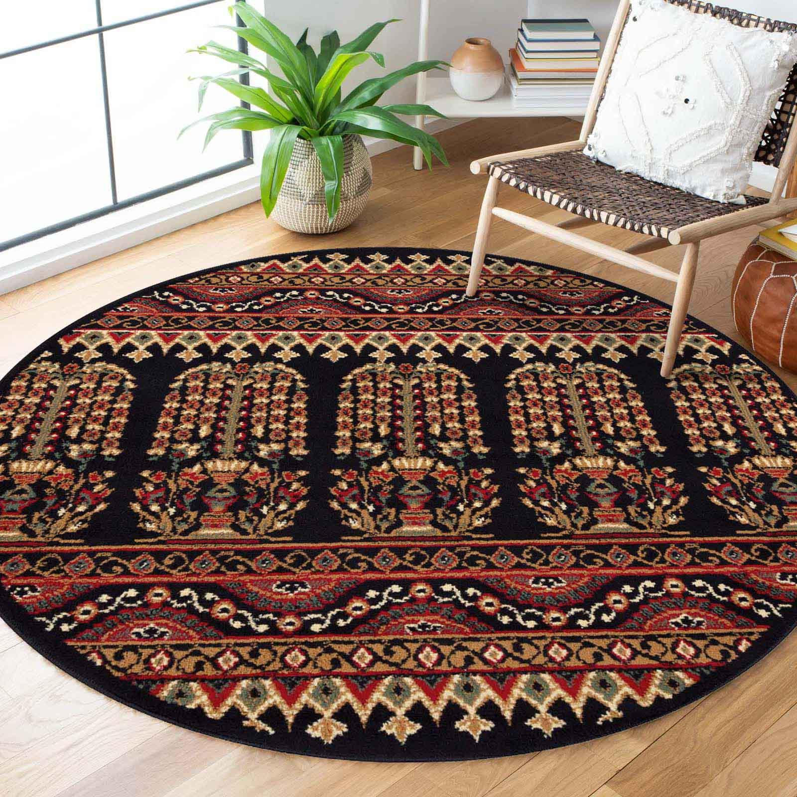 Adena Bohemian Floral Geometric Large Area Rugs or Runner Rug