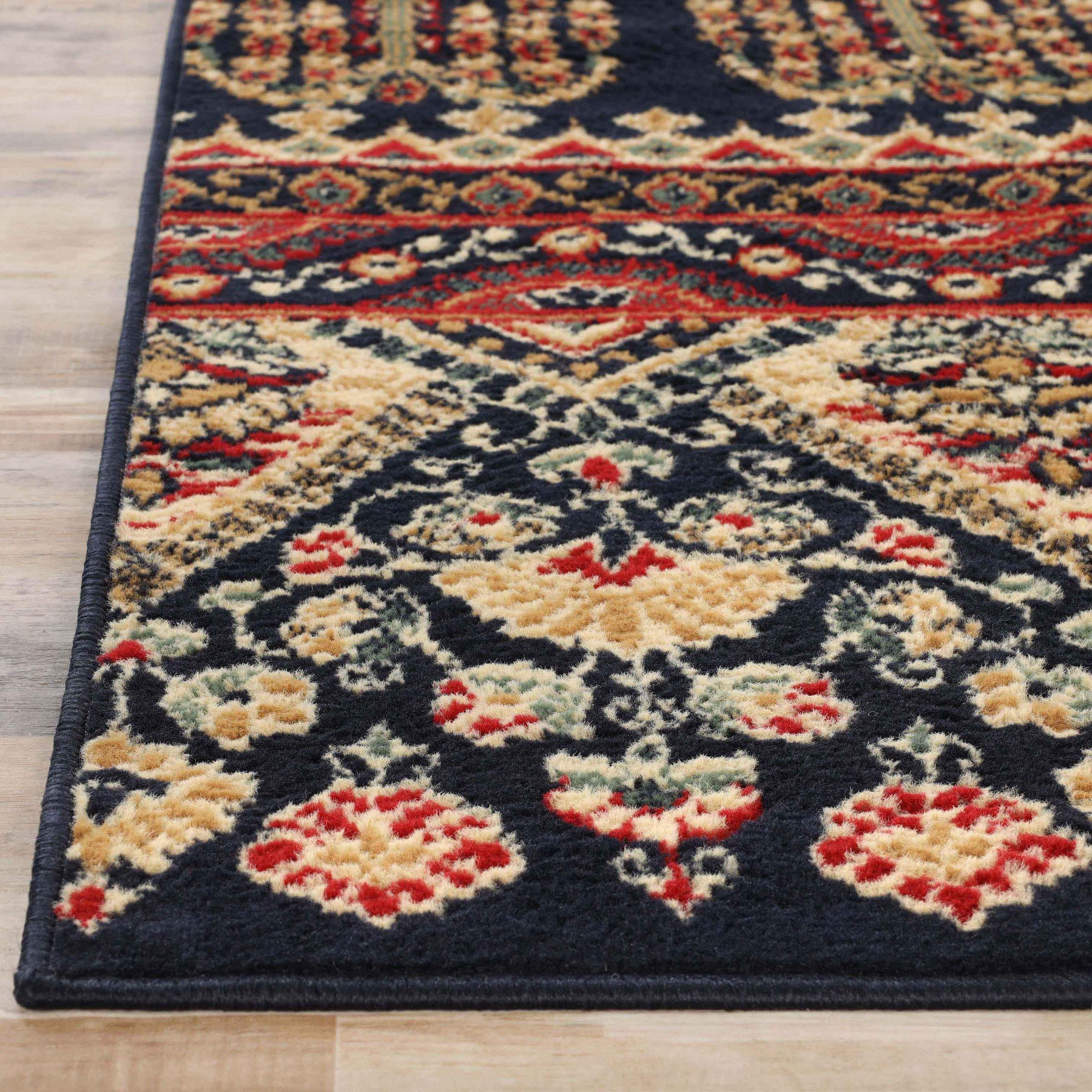 Adena Bohemian Floral Geometric Large Area Rugs or Runner Rug