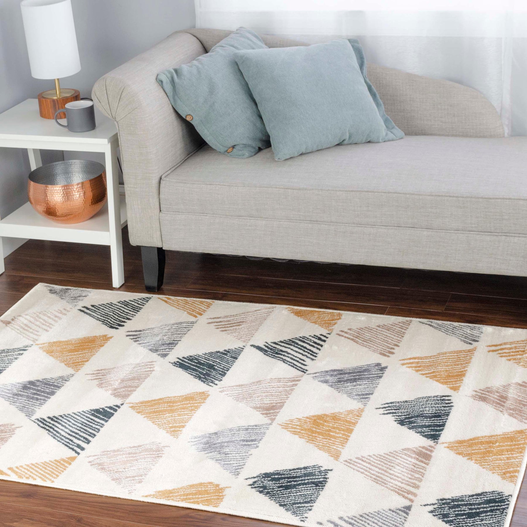 Adrija Geometric Indoor Large Area Rugs Or Runner Rug Or Door Mat