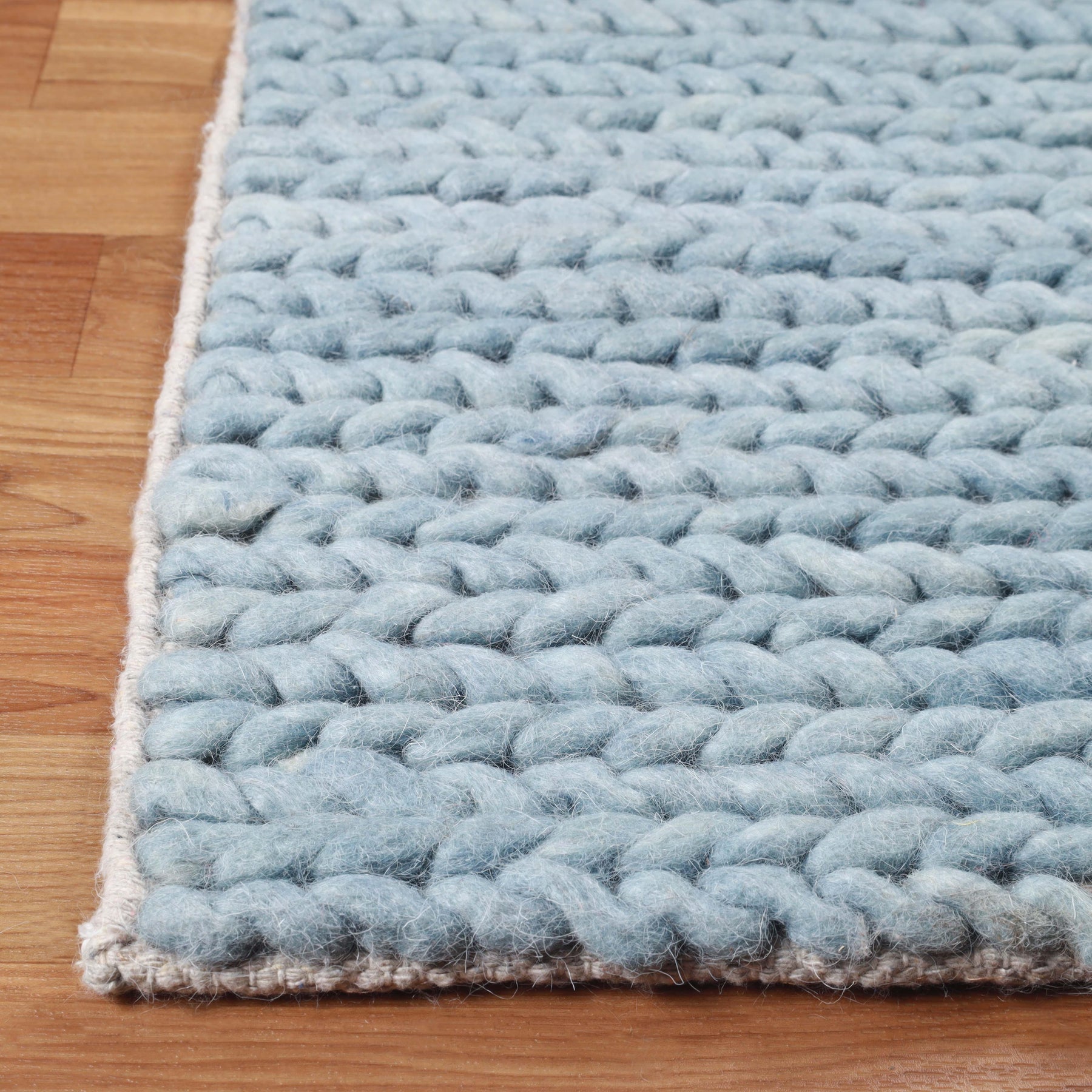 Aero Hand-Braided Solid Indoor Area Rugs or Runner Rug