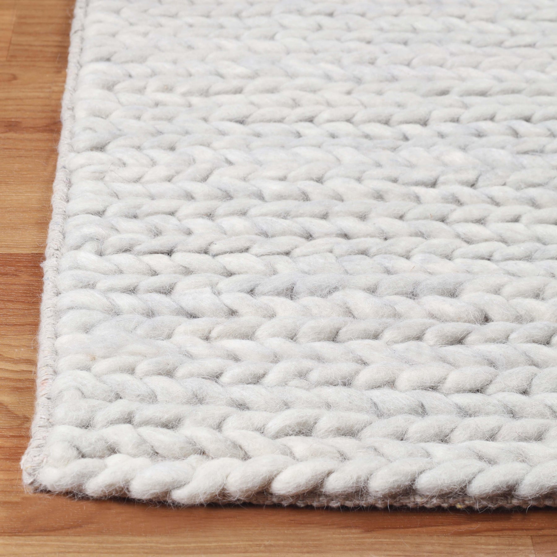 Aero Hand-Braided Solid Indoor Area Rugs or Runner Rug