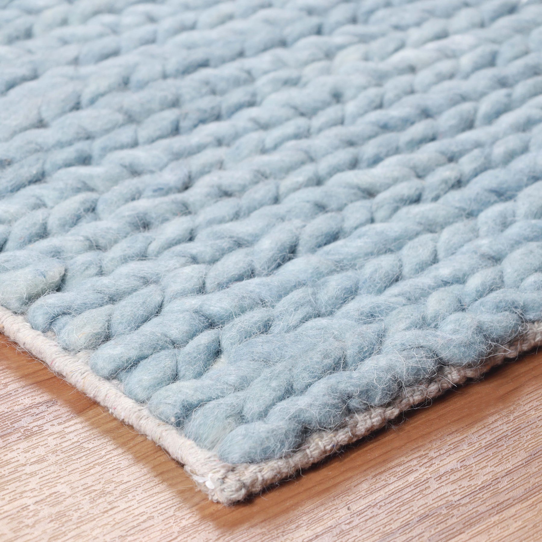 Aero Hand-Braided Solid Indoor Area Rugs or Runner Rug