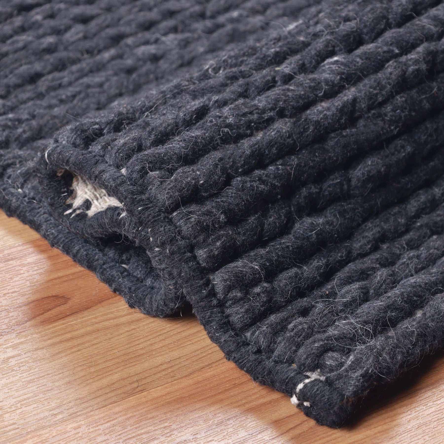 Aero Hand-Braided Solid Indoor Area Rugs or Runner Rug
