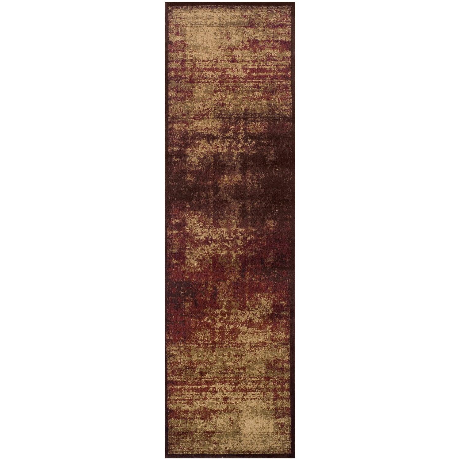 Afton Acid Wash Gradient Indoor Area Rug or Runner Or Door Mat