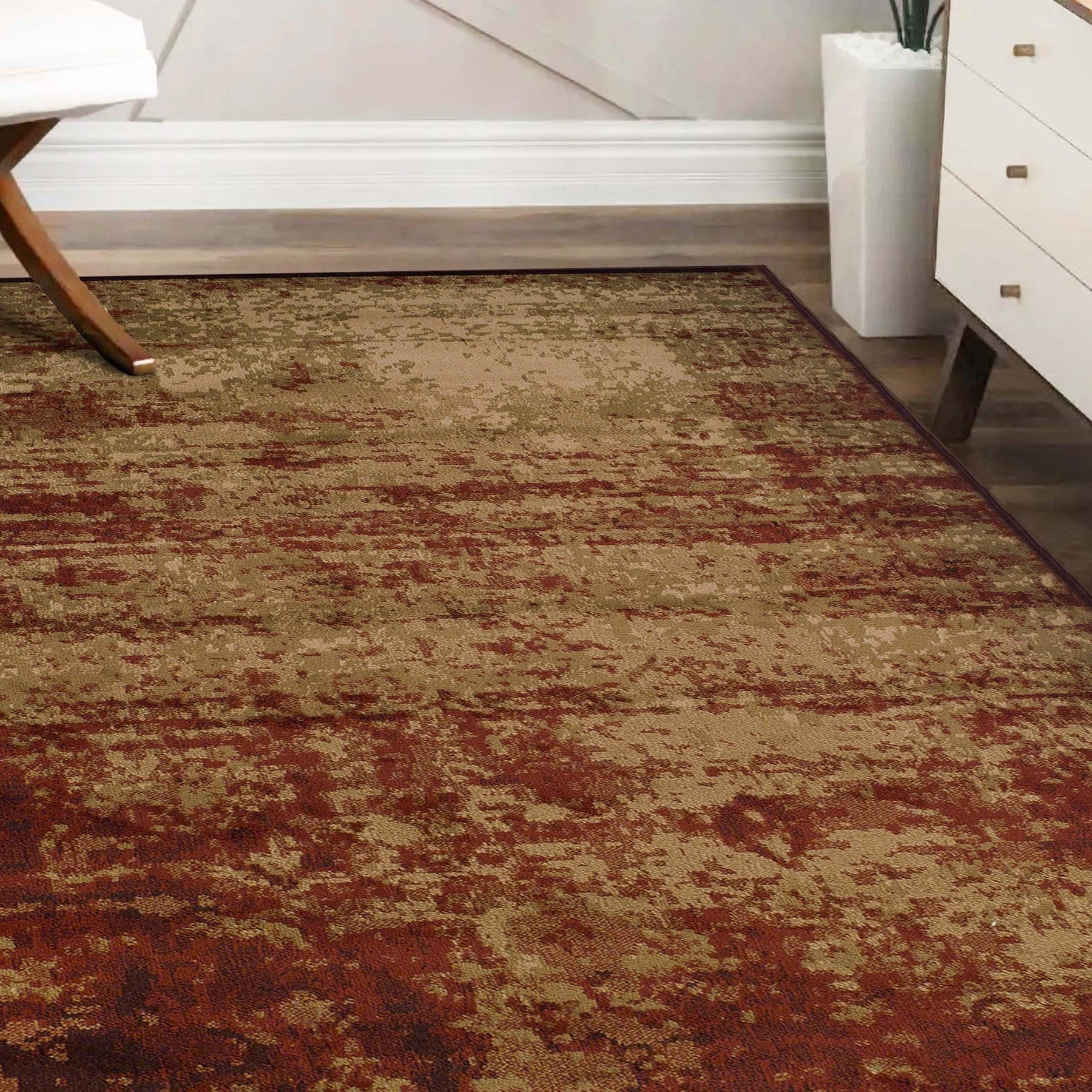 Afton Acid Wash Gradient Indoor Area Rug or Runner Or Door Mat