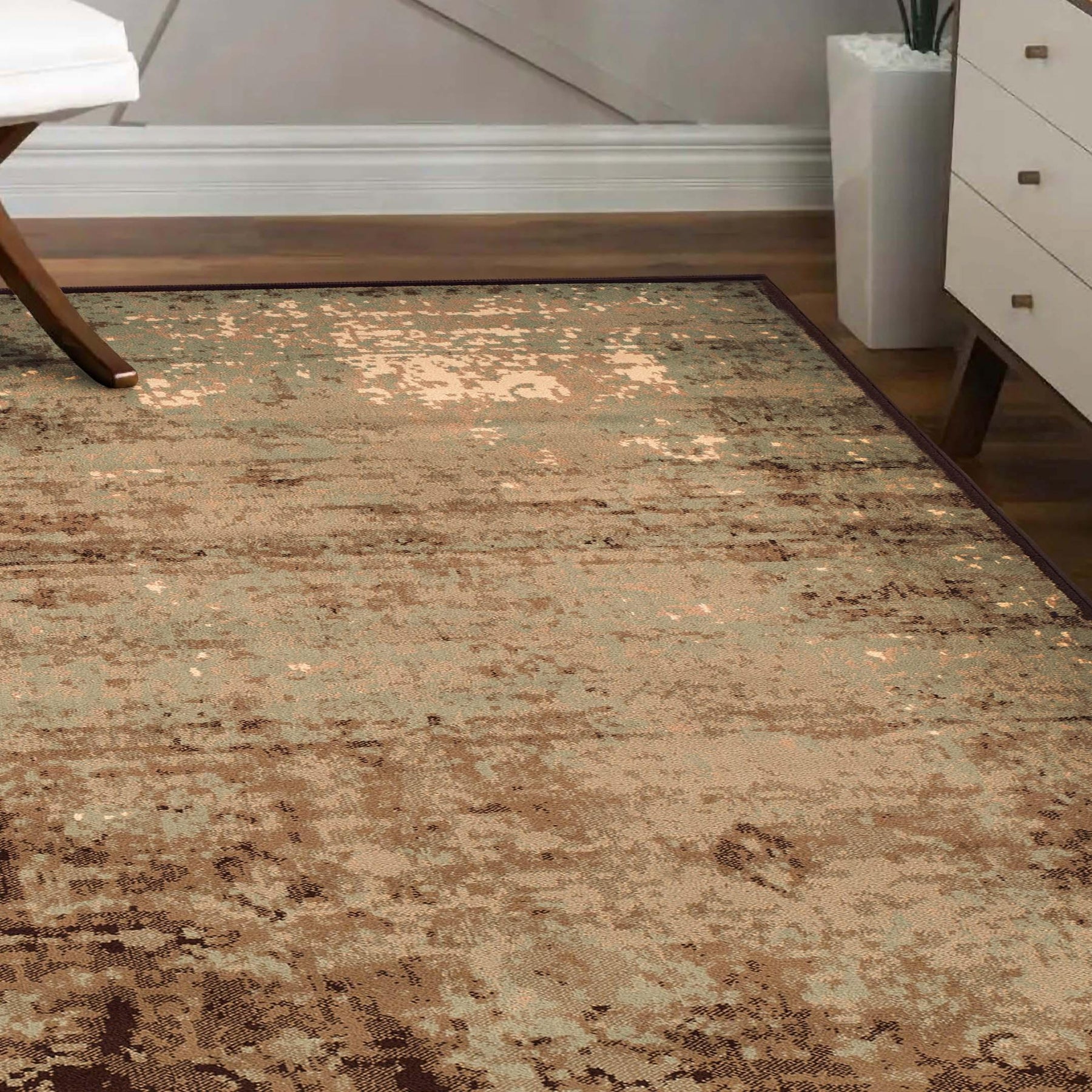 Afton Acid Wash Gradient Indoor Area Rug or Runner Or Door Mat