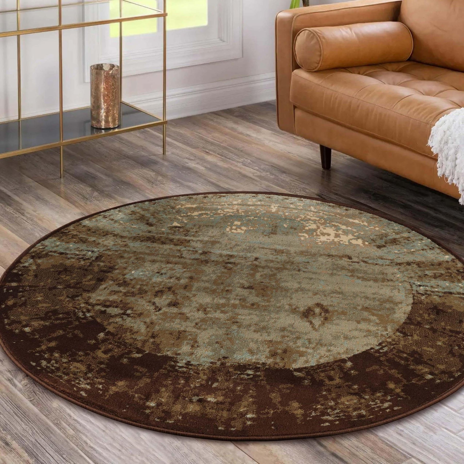Afton Acid Wash Gradient Indoor Area Rug or Runner Or Door Mat