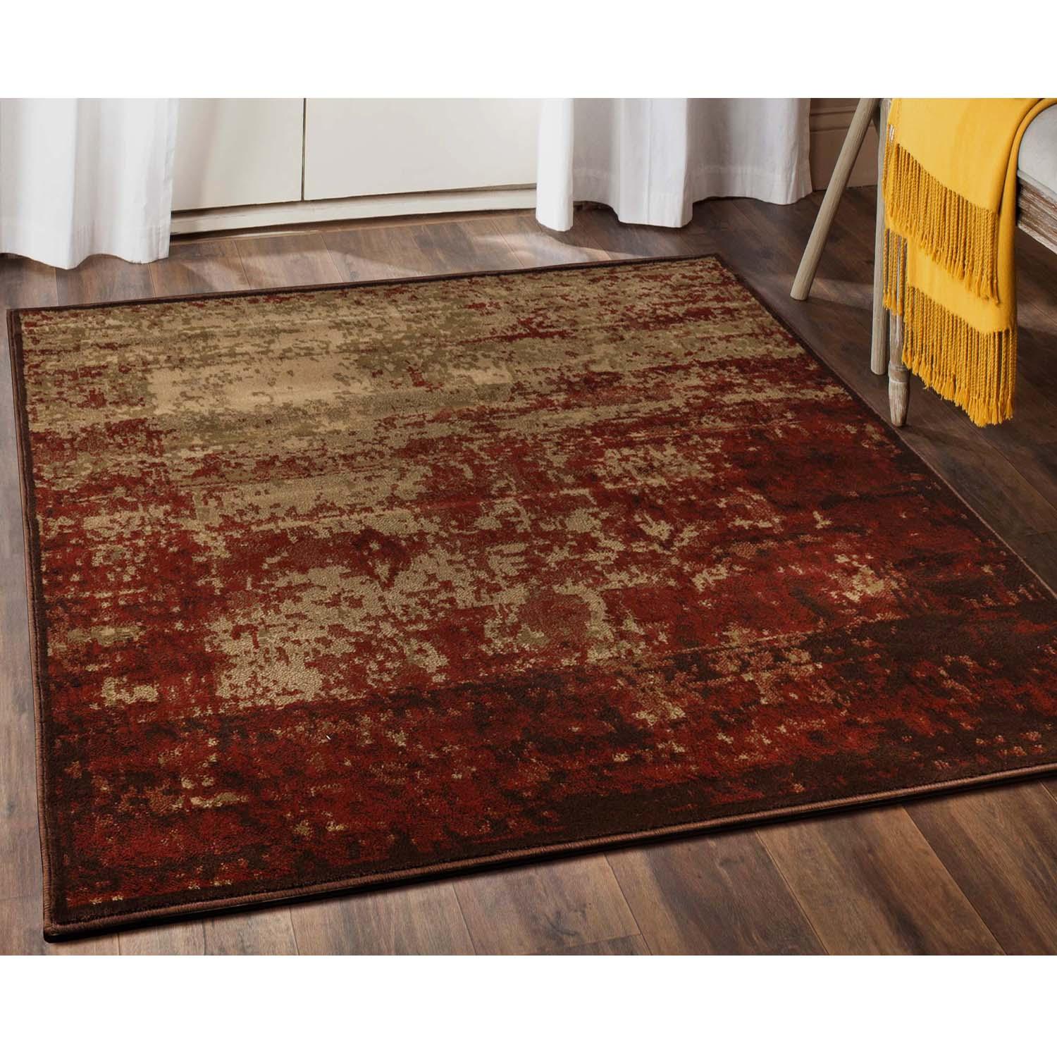 Afton Acid Wash Gradient Indoor Area Rug or Runner Or Door Mat