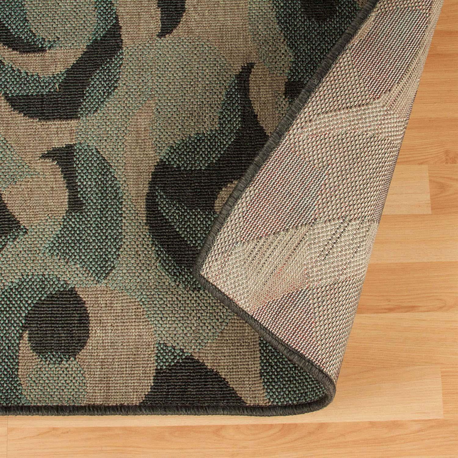 Aldaine Vintage Damask Indoor Outdoor Area Rug