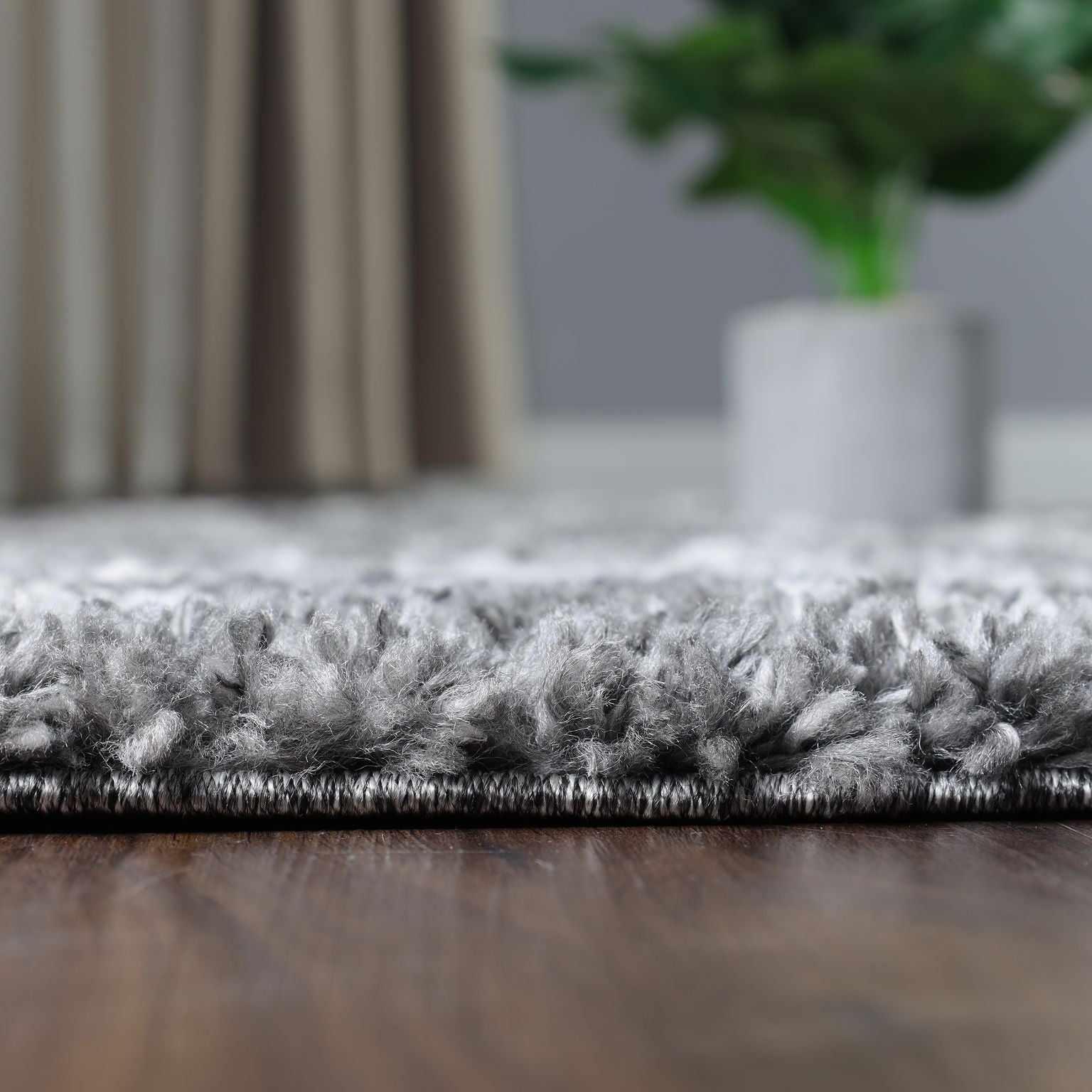 Alia Boho Geometric Diamonds Indoor Plush Shag Area Rug Or Runner Rug