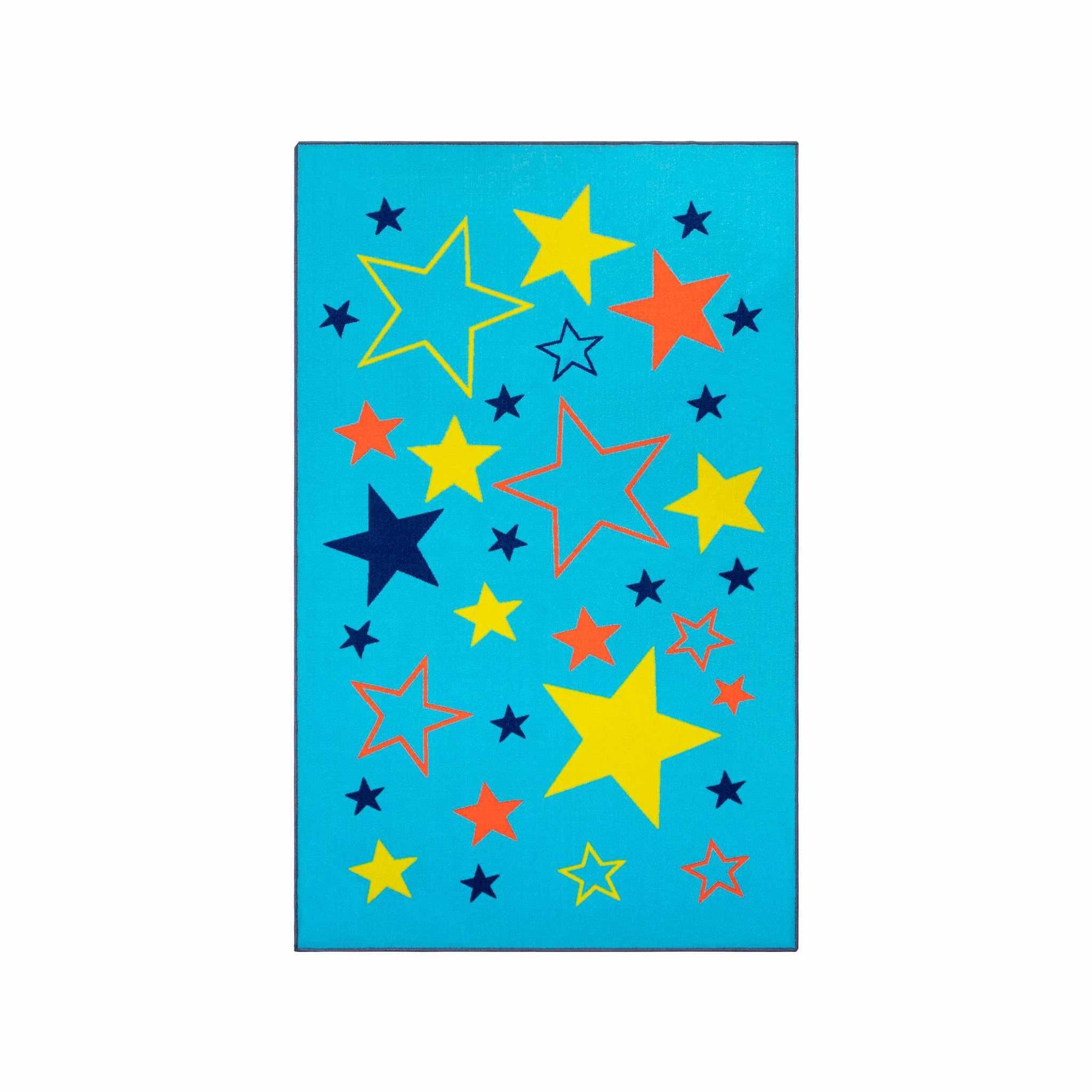 All-Star Non-Slip Kids Indoor Washable Area Rug