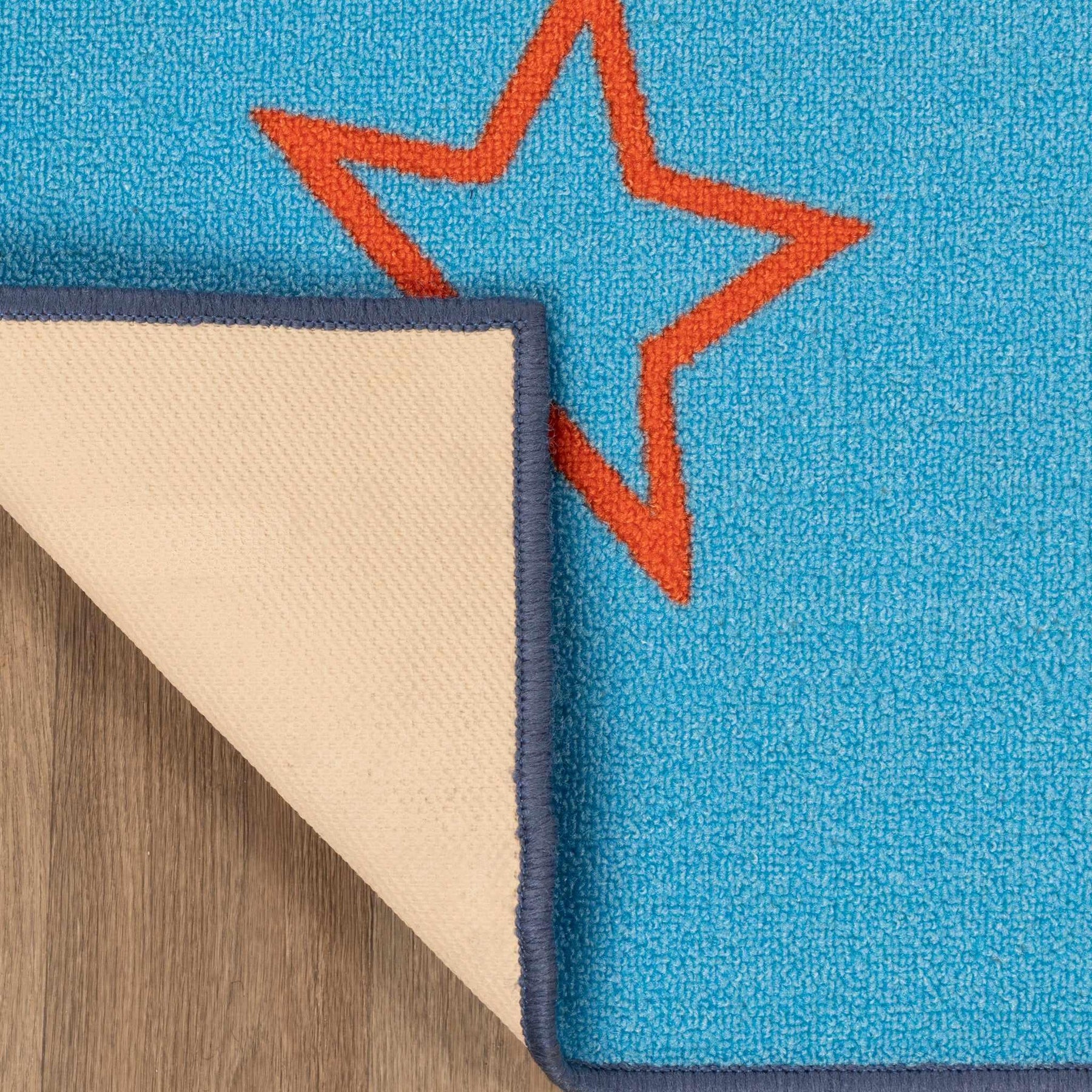 All-Star Non-Slip Kids Indoor Washable Area Rug