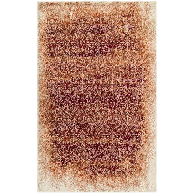 Apollo Distressed Oriental Floral Damask Indoor Area Rug