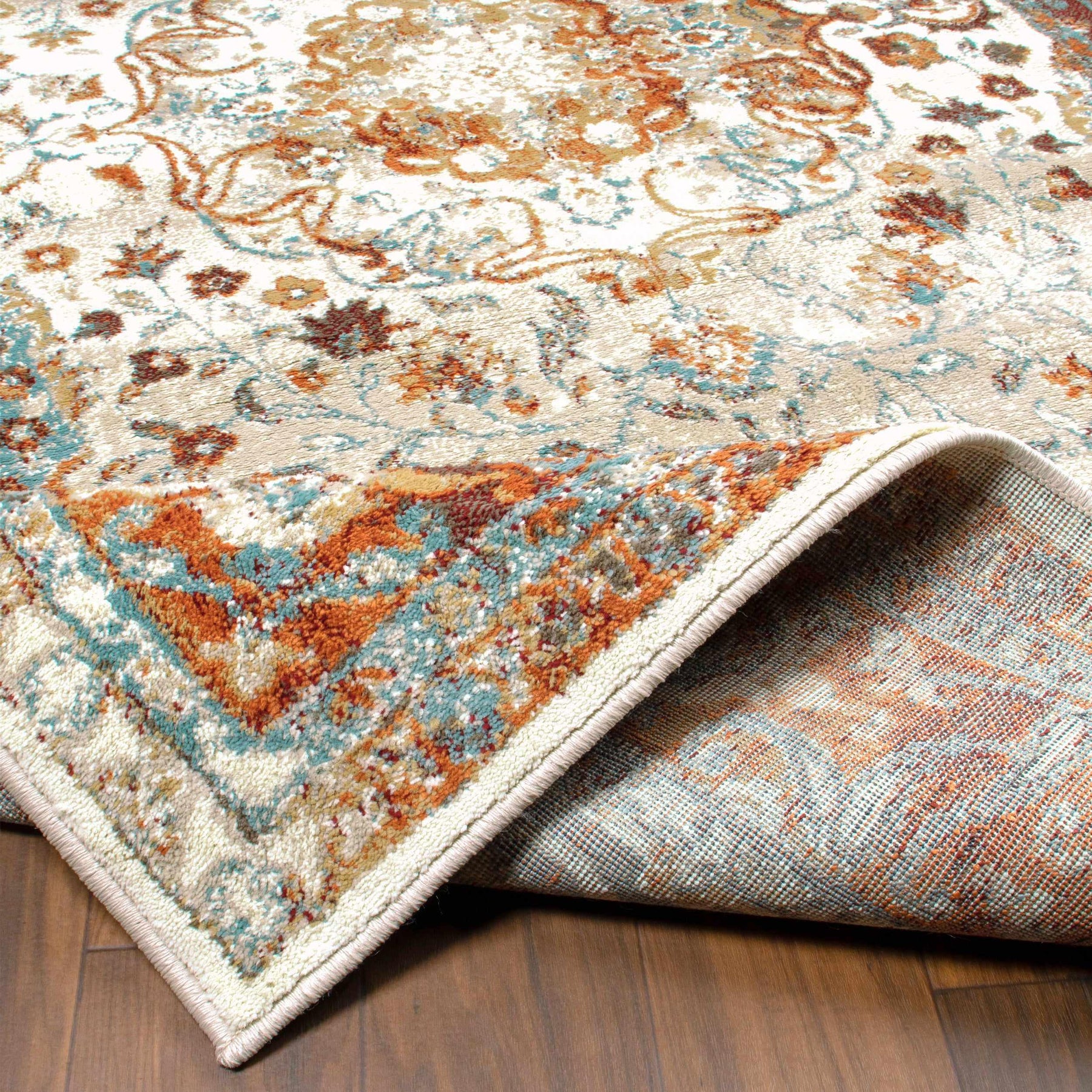 Archibold Vintage Inspired Traditional Medallion Area Rug or Runner