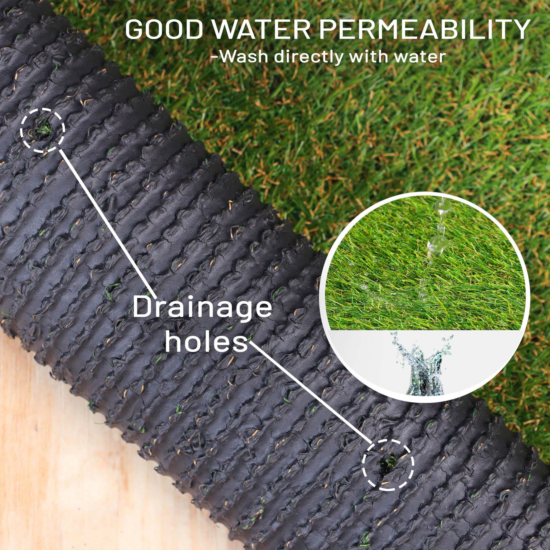 Artificial Grass Lawn Turf Indoor/ Outdoor Area Rug