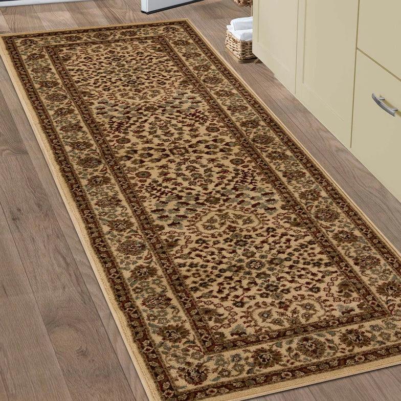 Astral Oriental Floral Scroll Indoor Large Area Rugs or Runner Rug