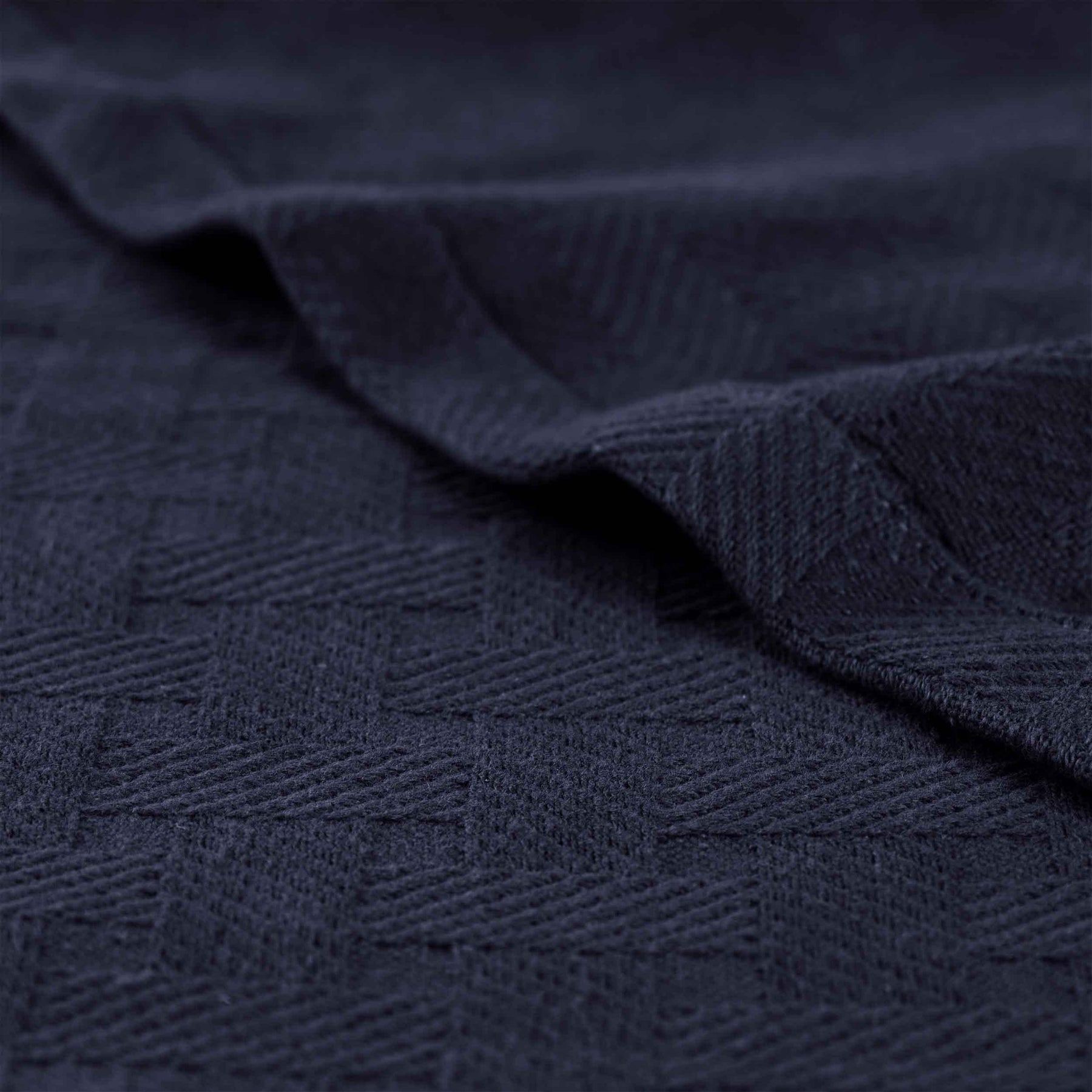 Basketweave Classic Farmhouse All-Season Cotton Blanket