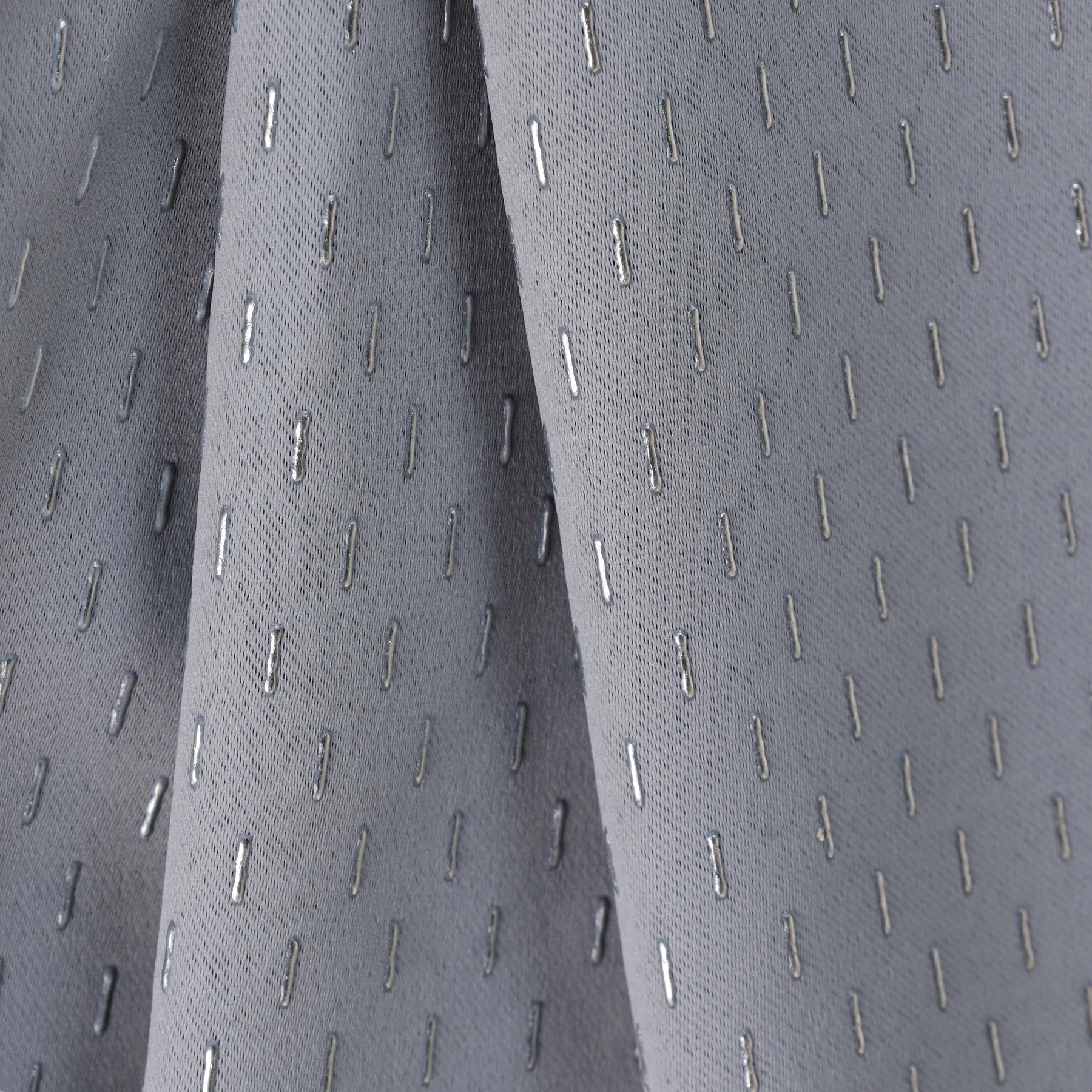 Solid Shimmer Grommet Blackout Curtain Panel Set