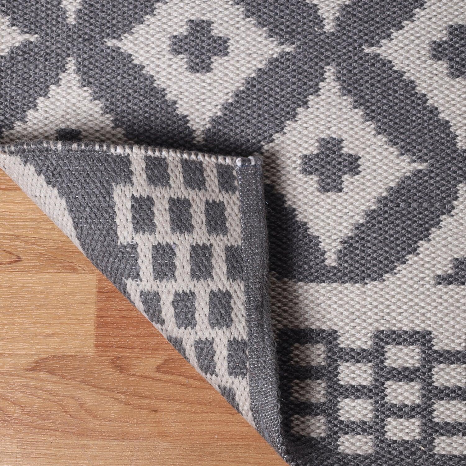 Modern Geometric Lattice Indoor Outdoor Area Rug