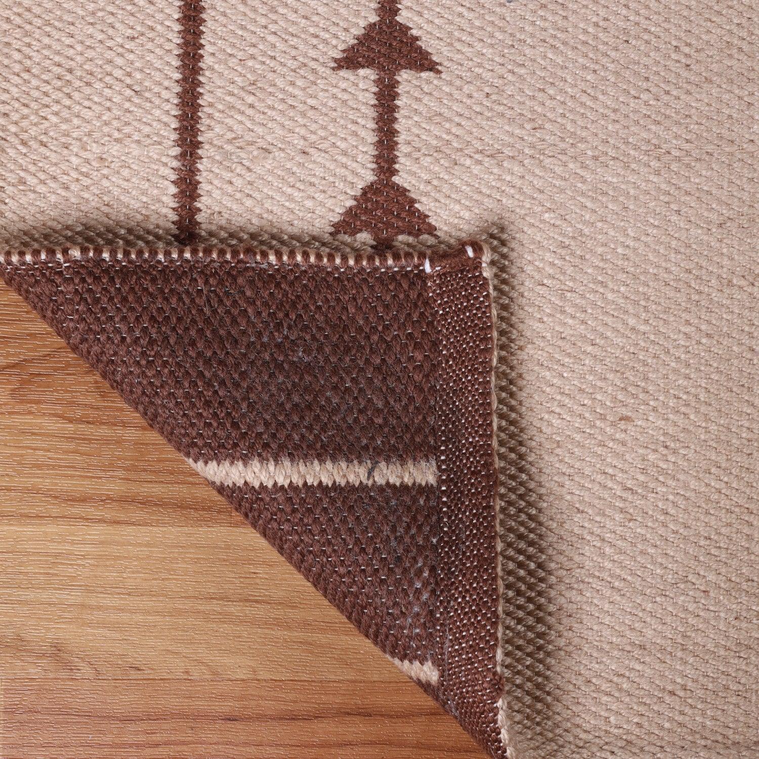 Bohemian Arrow Line Pattern Indoor Outdoor Area Rug