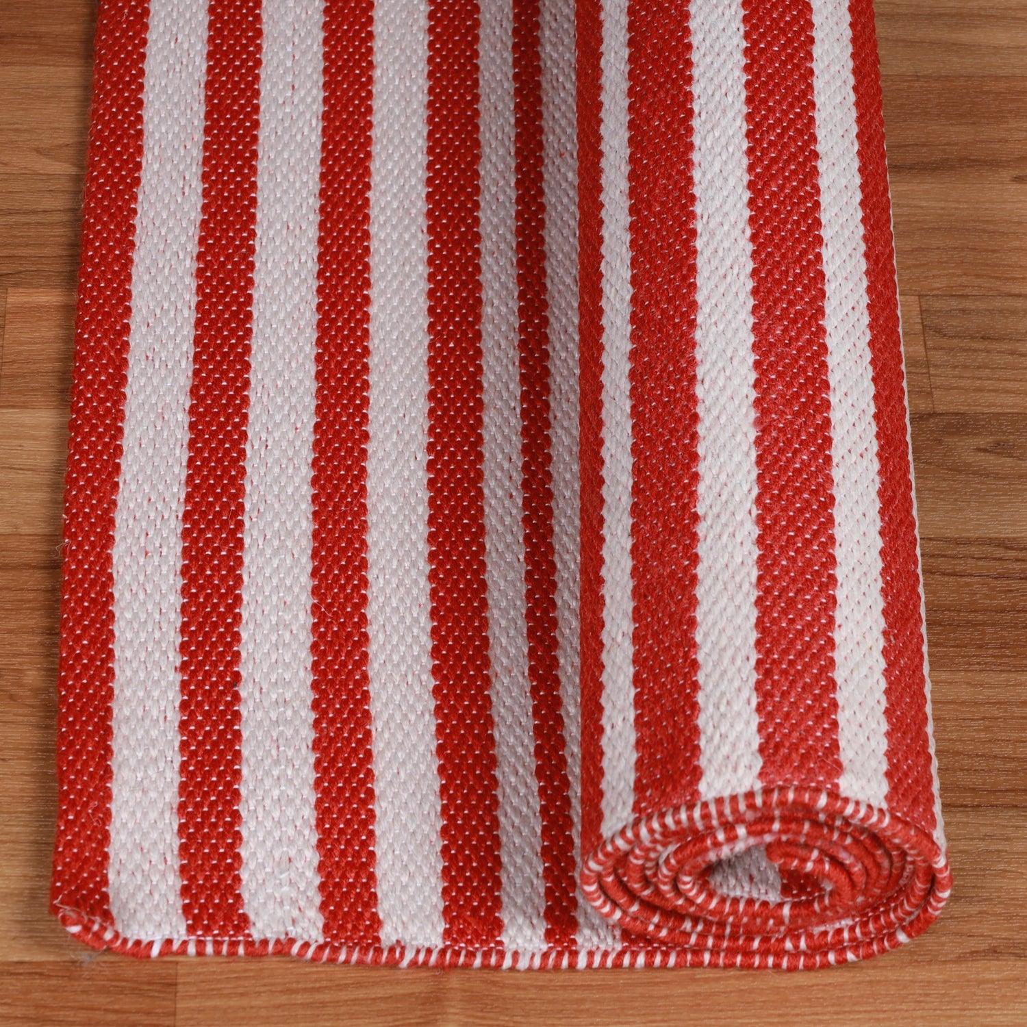 Modern Stripes Large Indoor Outdoor Pattern Area Rug