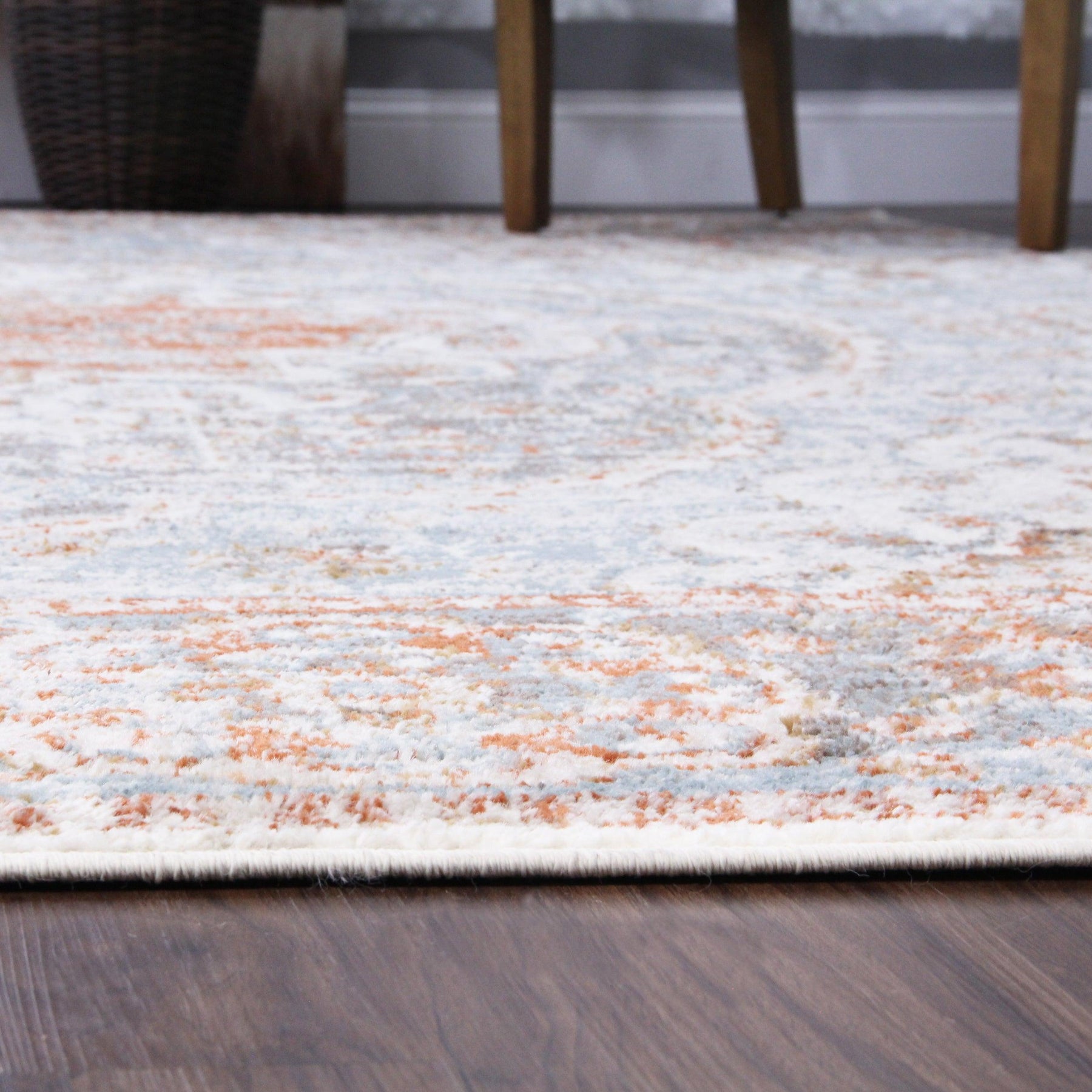 Bodhi Vintage Floral Medallion Indoor Area Rugs or Runner Rug