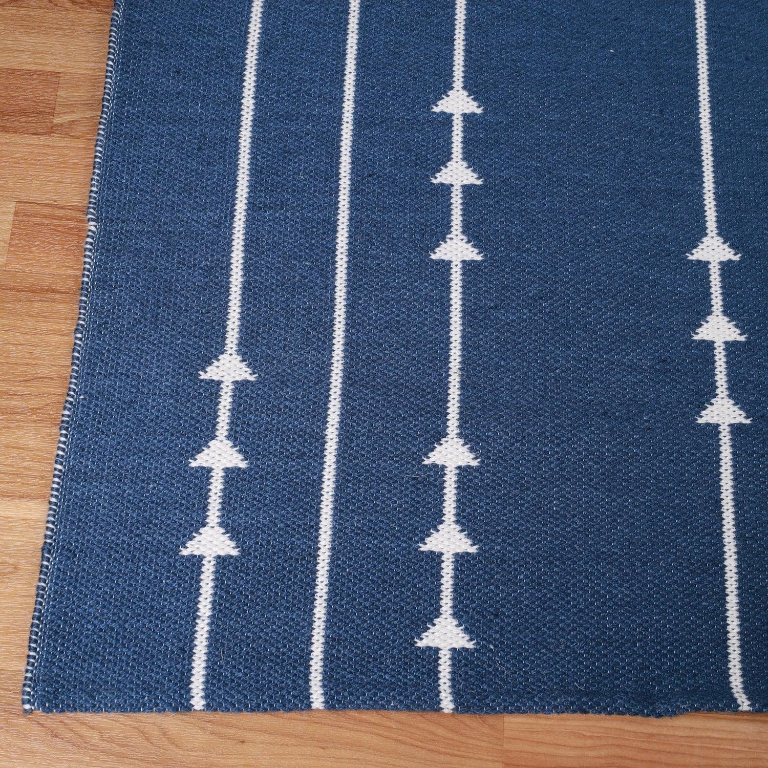 Bohemian Arrow Line Pattern Indoor Outdoor Area Rug