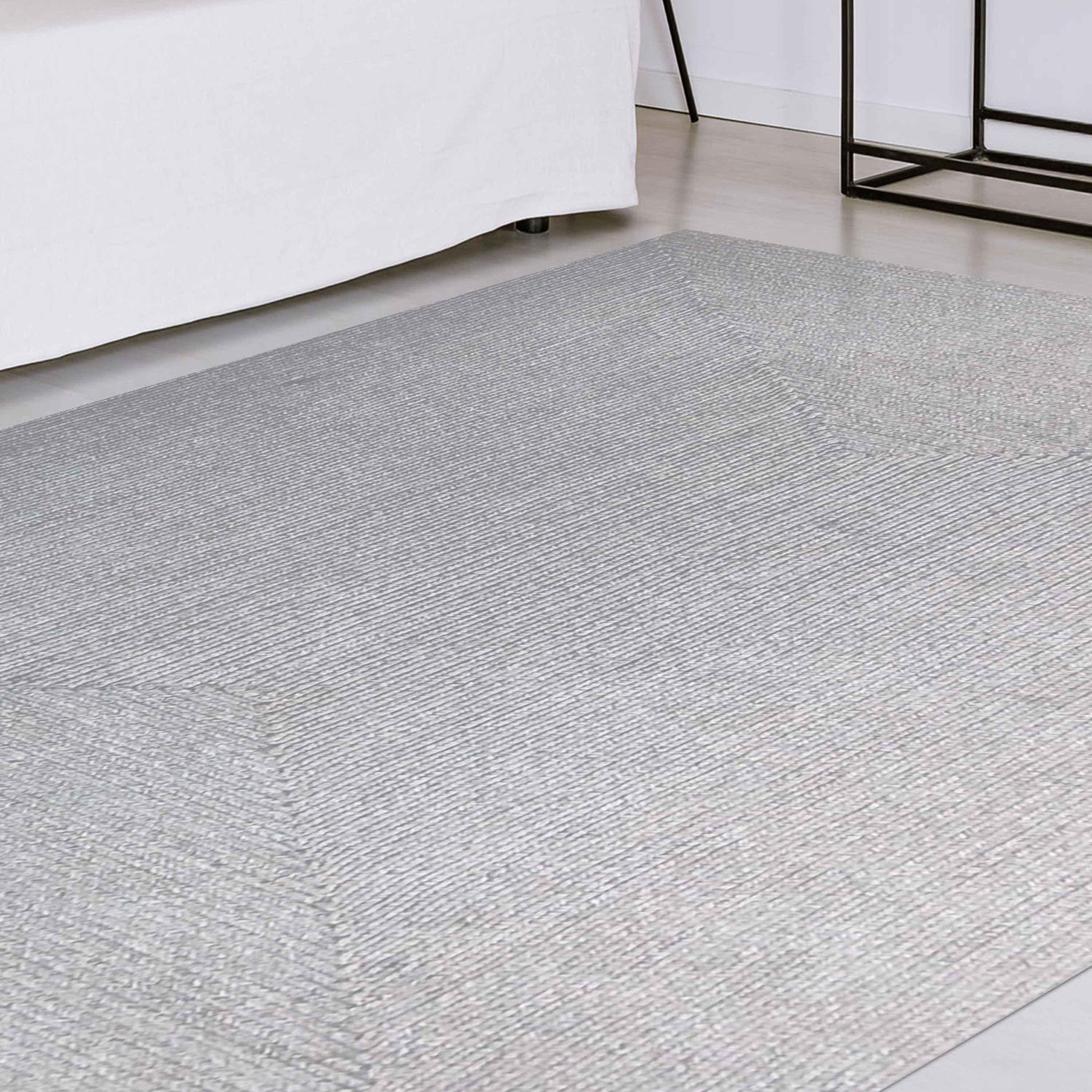 Bohemian Indoor Outdoor Rugs Solid Rectangle Braided Area Rug