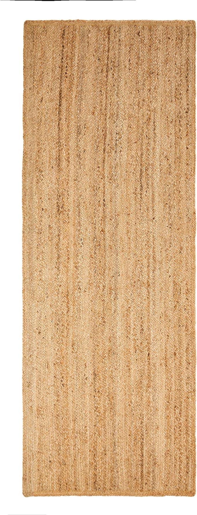 Braided Jute Reversible Round Indoor Outdoor Area Rug