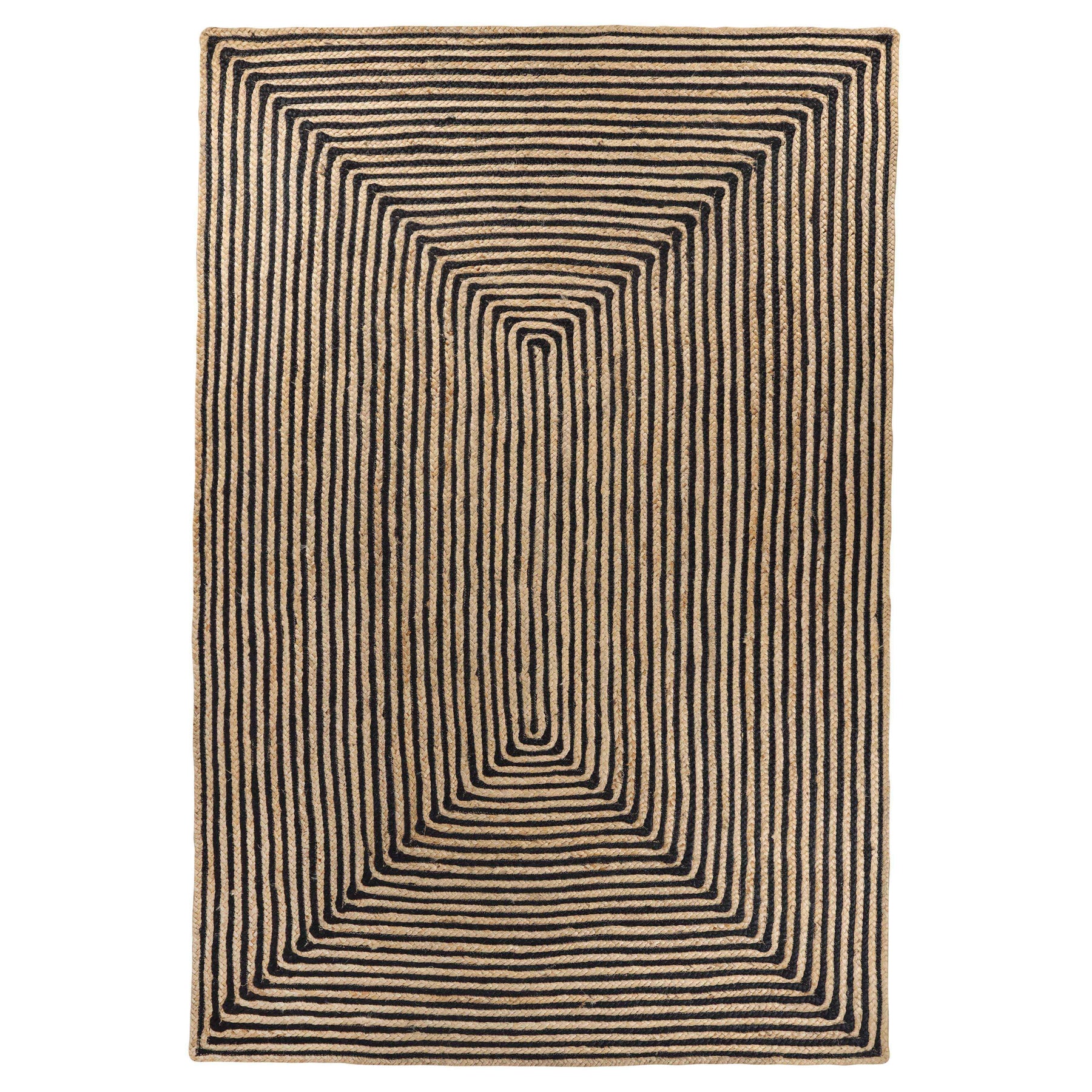 Braided Jute Reversible Round Indoor Outdoor Area Rug