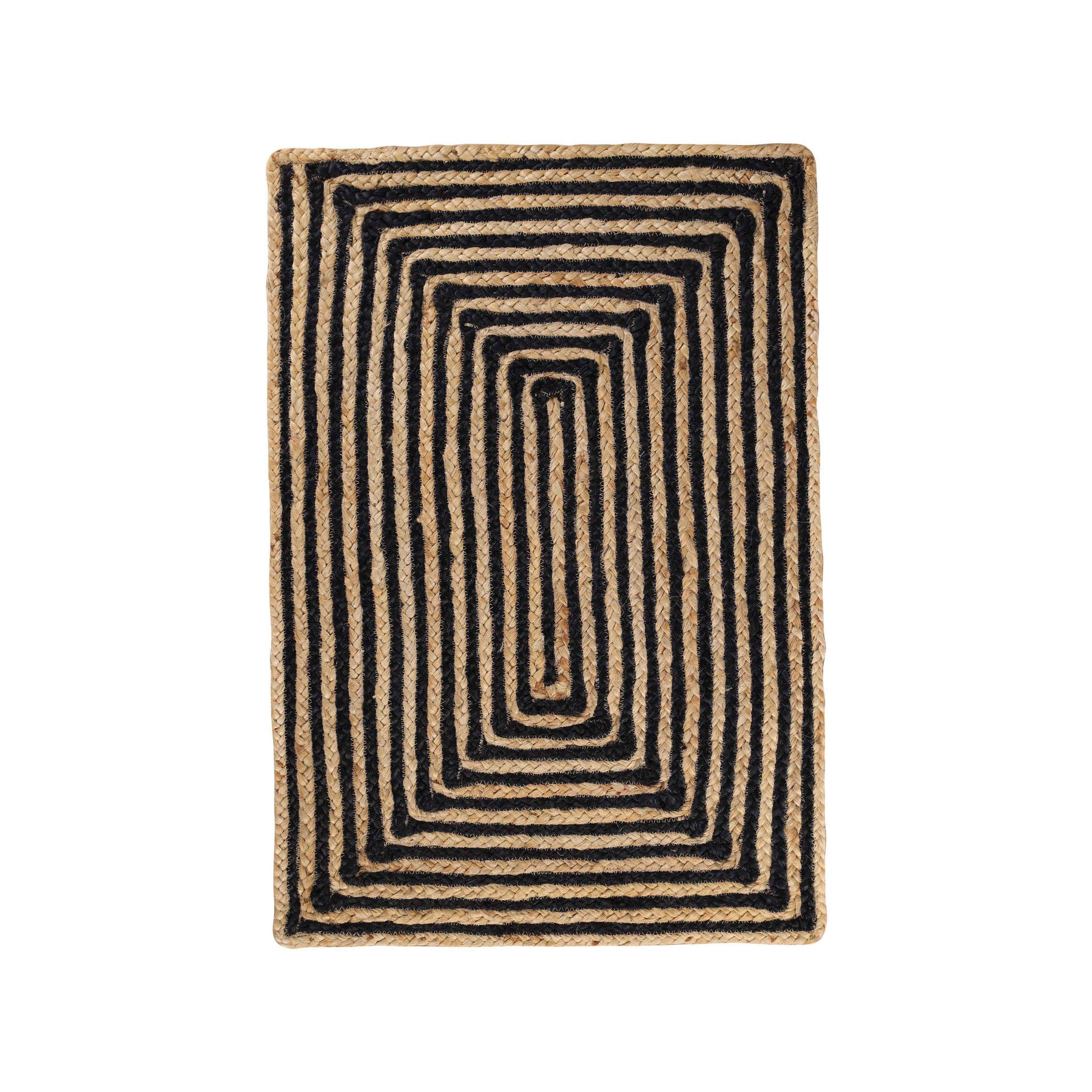 Braided Jute Reversible Round Indoor Outdoor Area Rug
