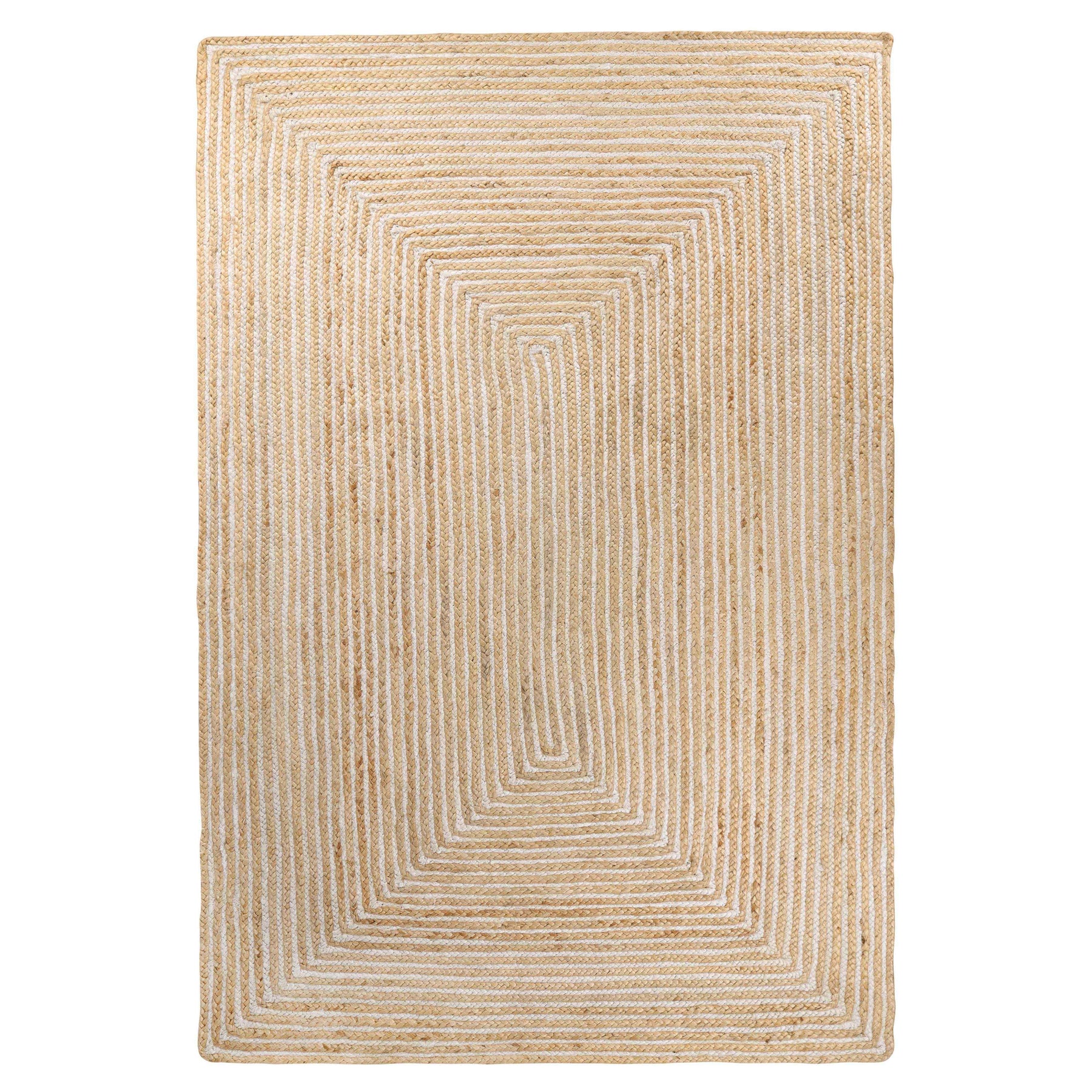 Braided Jute Reversible Round Indoor Outdoor Area Rug