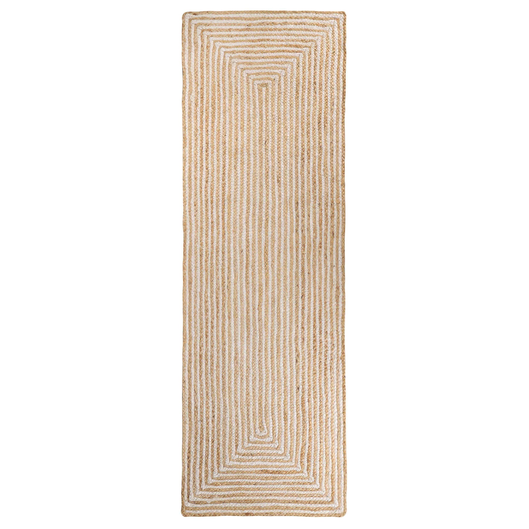 Braided Jute Reversible Round Indoor Outdoor Area Rug