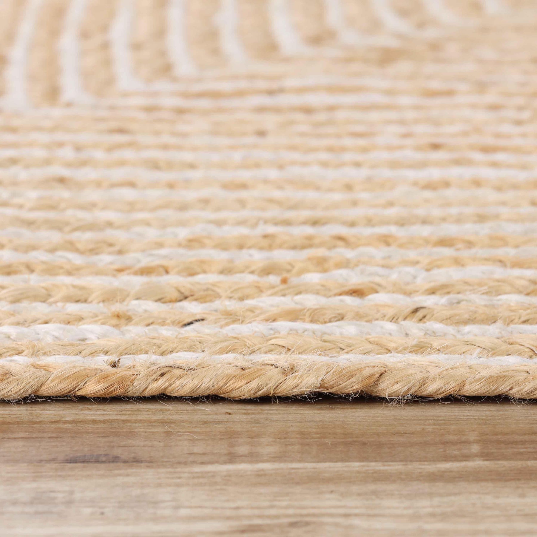 Braided Jute Reversible Round Indoor Outdoor Area Rug