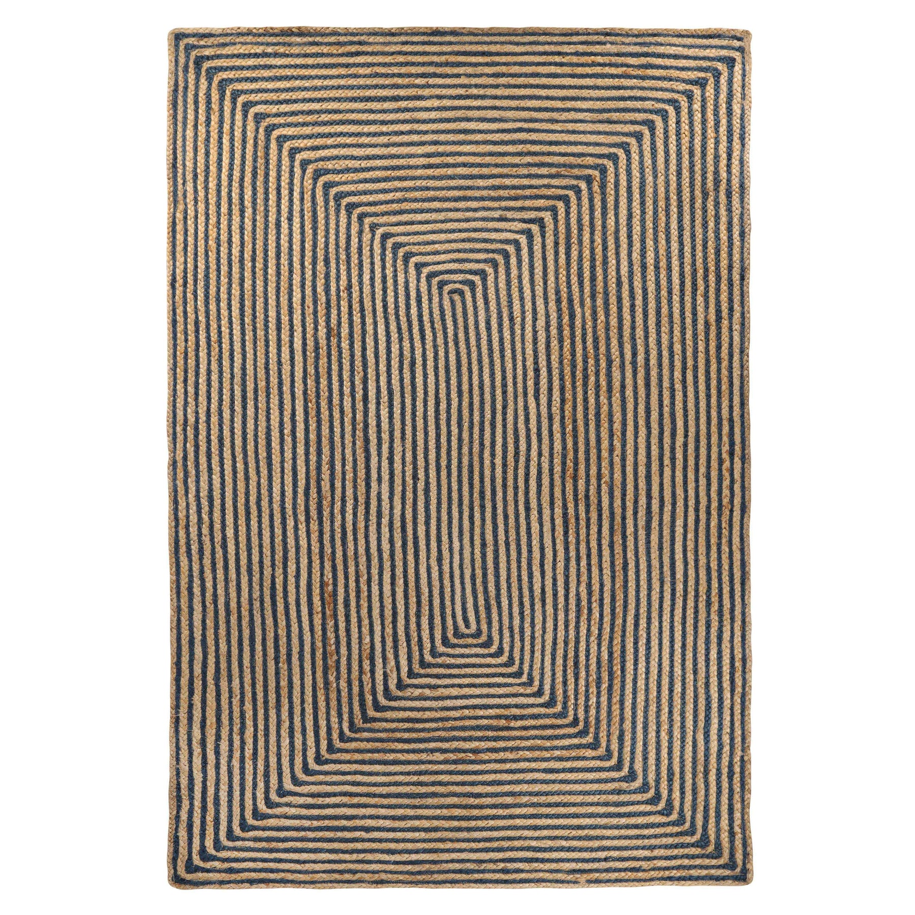 Braided Jute Reversible Round Indoor Outdoor Area Rug