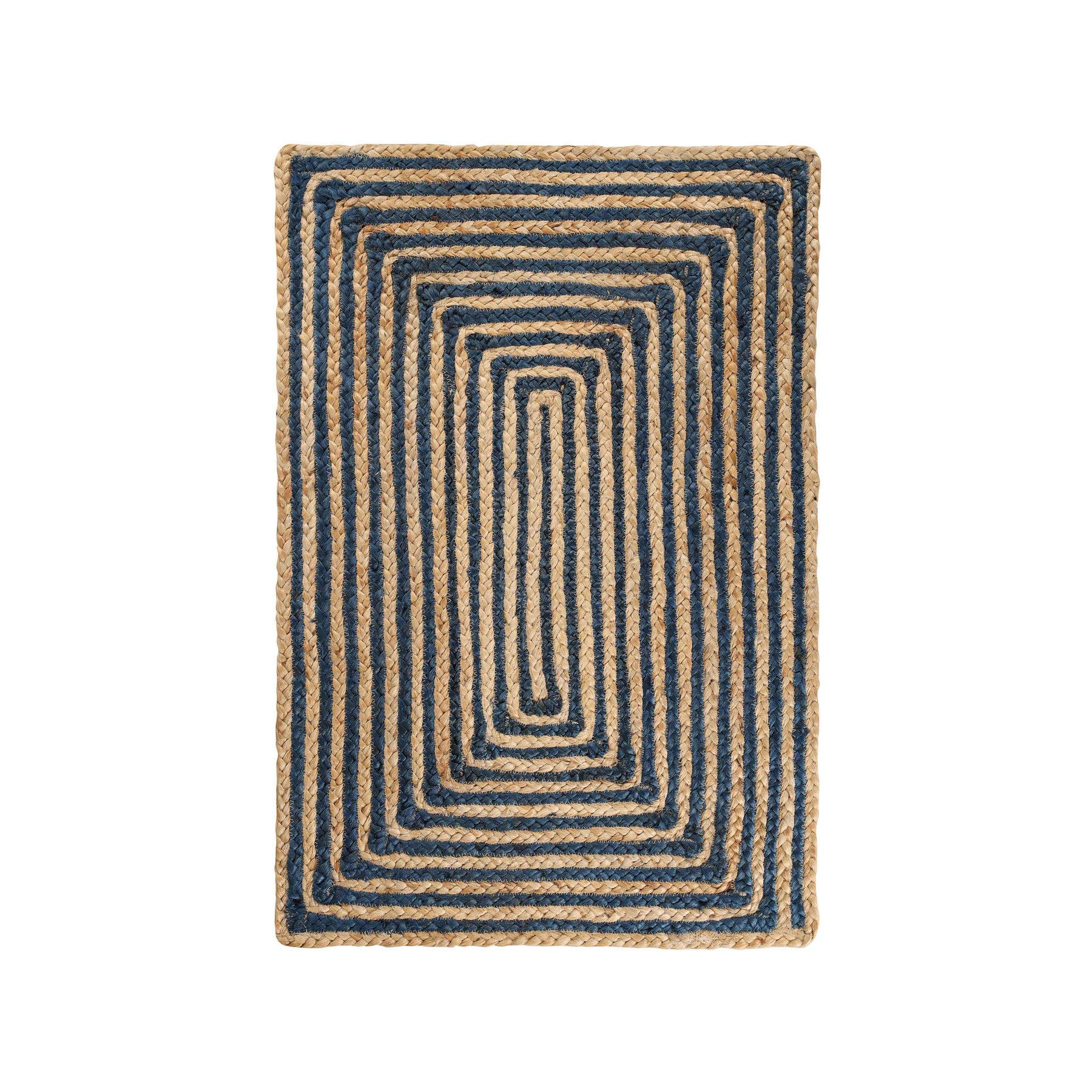 Braided Jute Reversible Round Indoor Outdoor Area Rug