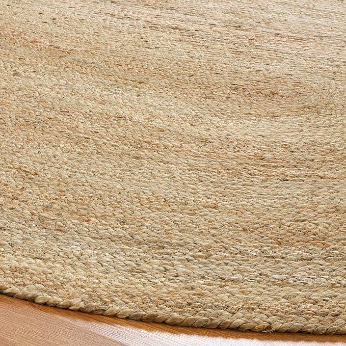 Braided Jute Reversible Round Indoor Outdoor Area Rug