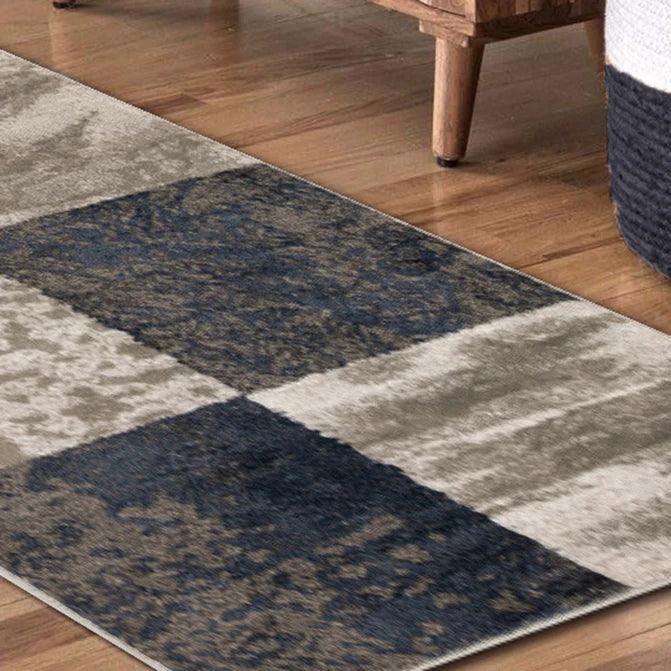 Brentwood Modern Patchwork Abstract Indoor Area Rugs or Runner Rug