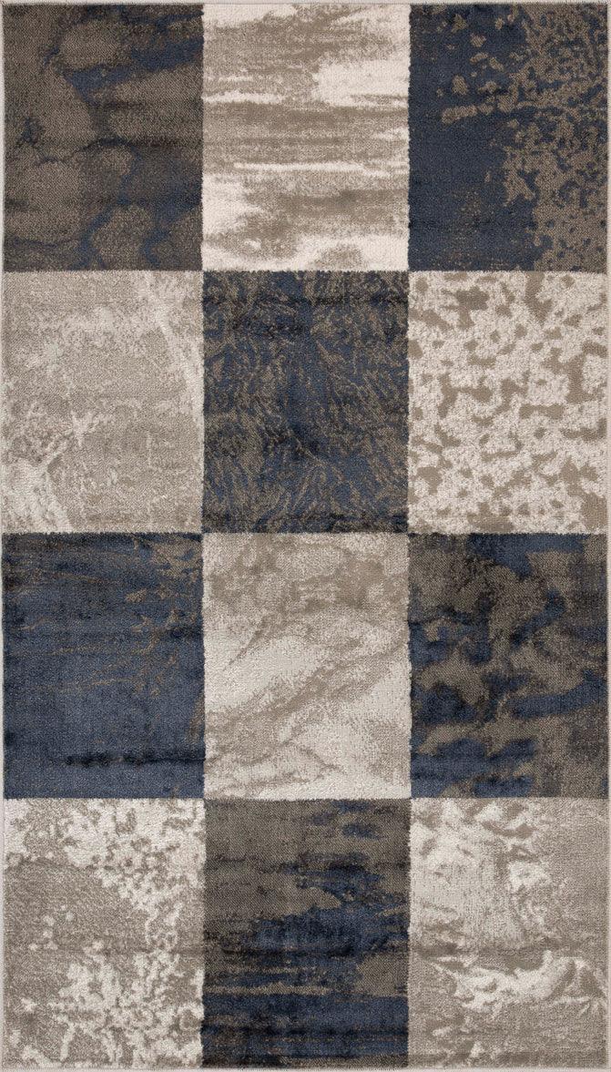 Brentwood Modern Patchwork Abstract Indoor Area Rugs or Runner Rug