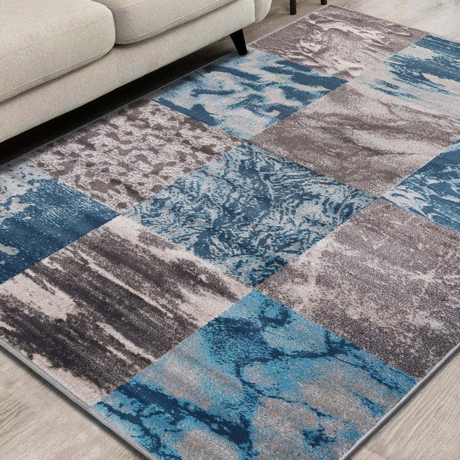 Brentwood Modern Patchwork Abstract Indoor Area Rugs or Runner Rug