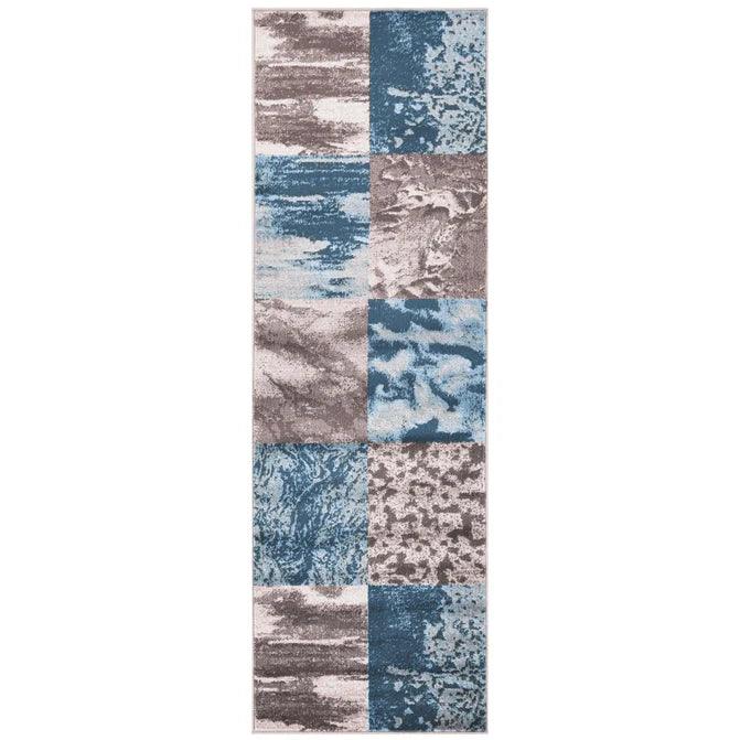 Brentwood Modern Patchwork Abstract Indoor Area Rugs or Runner Rug