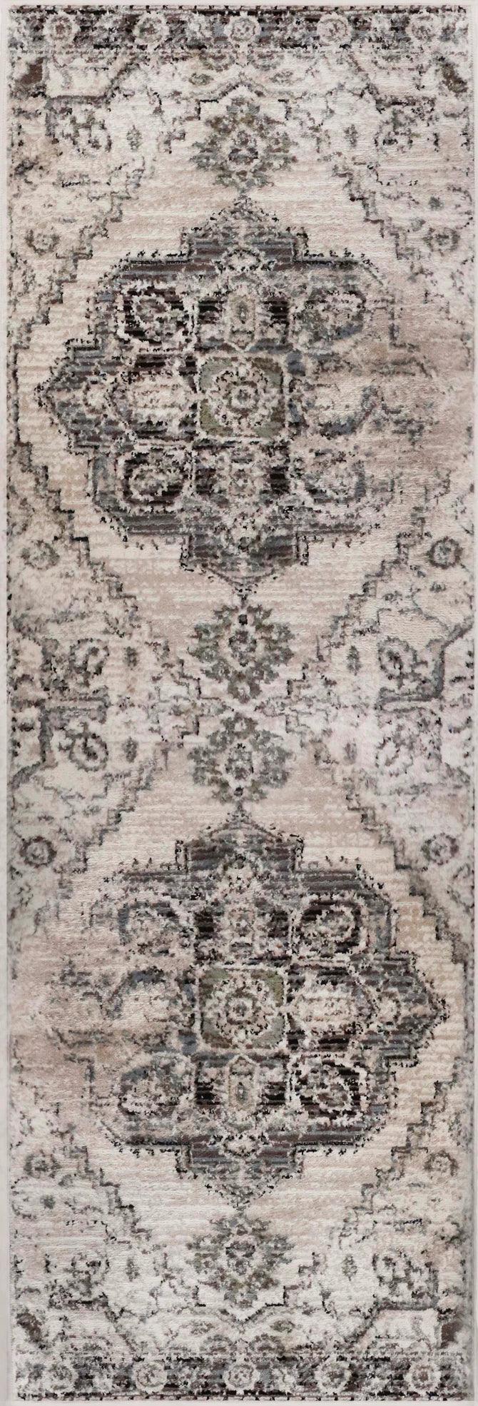 Brinton Vintage Oriental Medallion Indoor Area Rugs Or Runner Rug