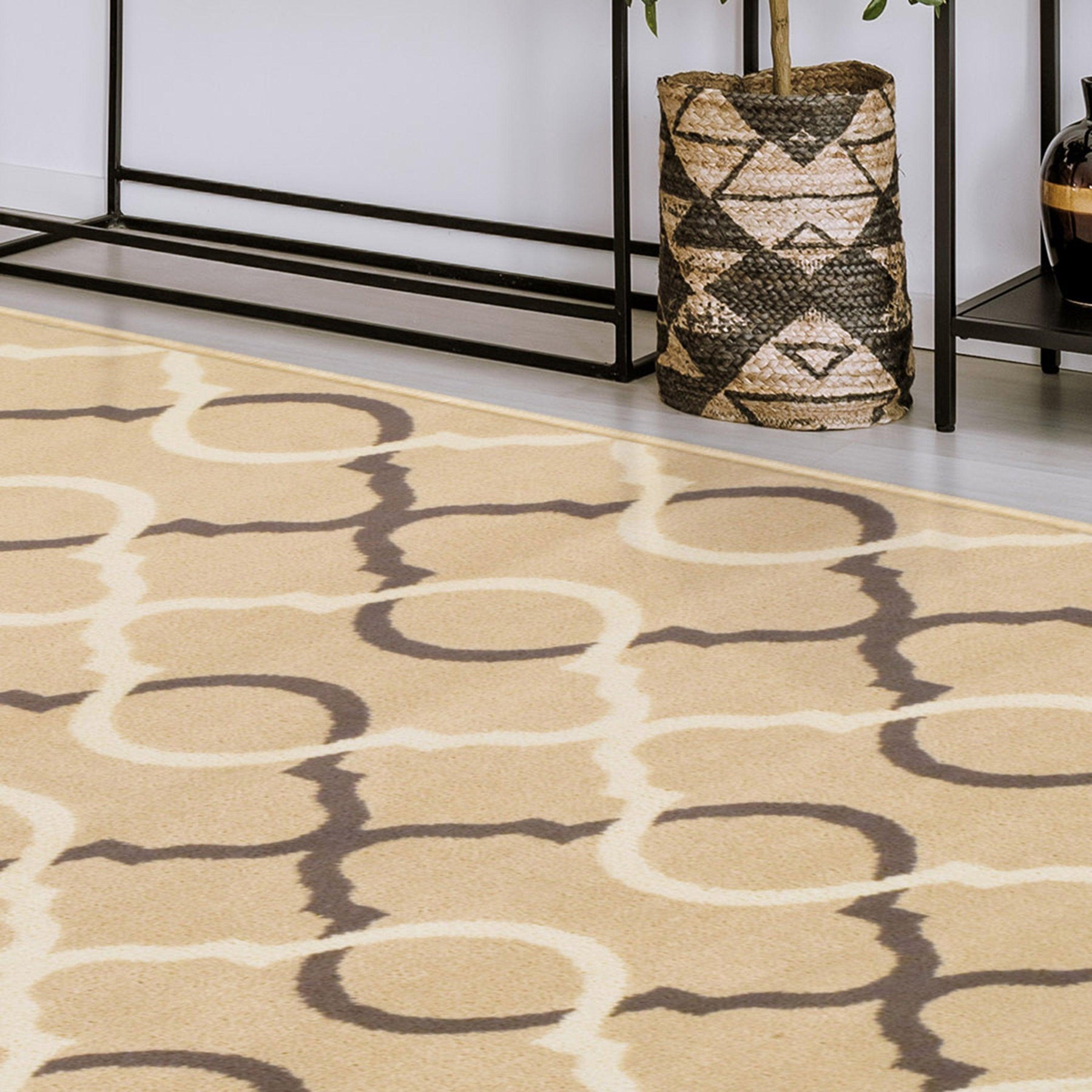 Cadena Moroccan Trellis Contemporary Area Rug