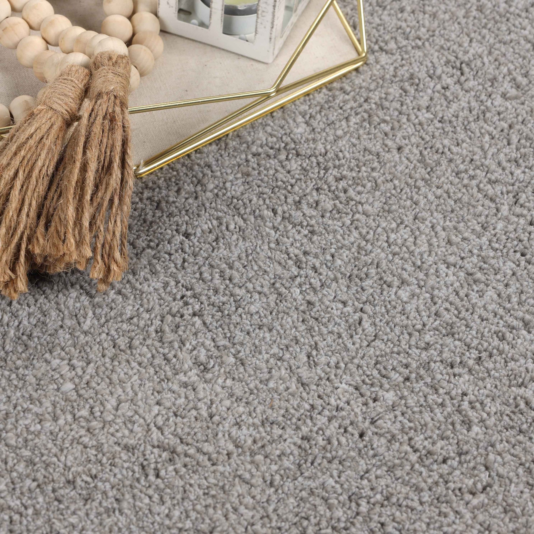 California Shag Solid Plush Fluffy Non-Slip Indoor Area Rug Or Runner